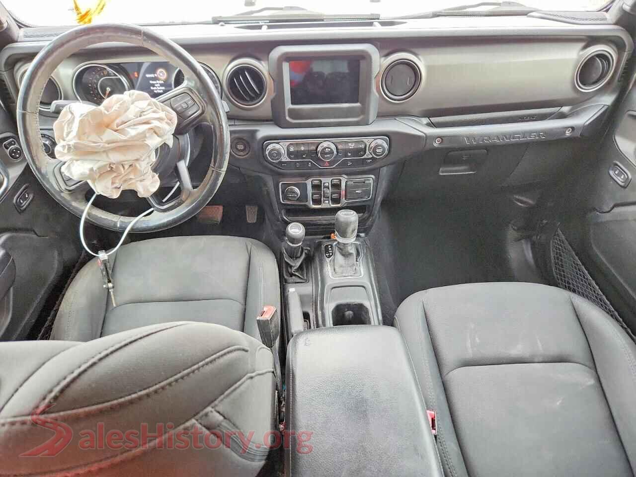 2019 JEEP WRANGLER VIN 1C4HJXDG6KW646546, interior dashboard