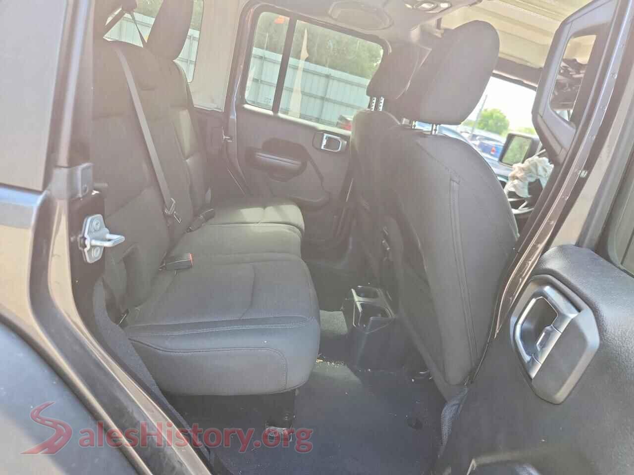 2019 JEEP WRANGLER VIN 1C4HJXDG6KW646546, odometer mileage