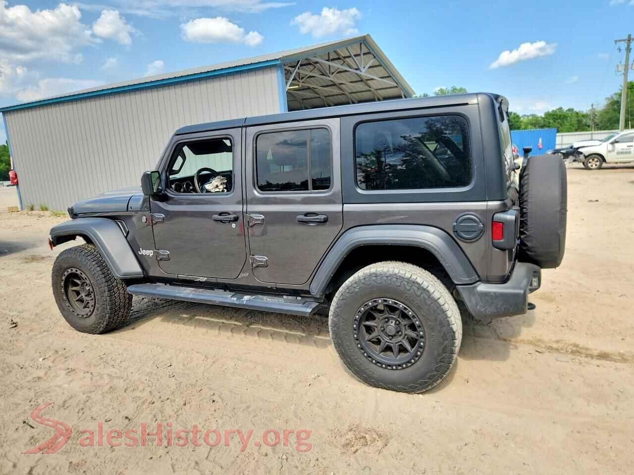 2019 JEEP WRANGLER VIN 1C4HJXDG6KW646546, front view