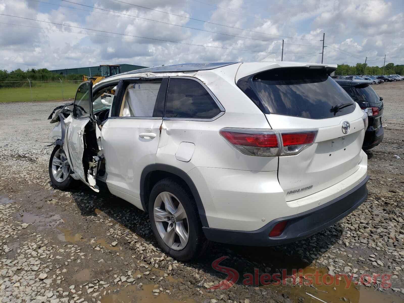 5TDYKRFH2GS147801 2016 TOYOTA HIGHLANDER