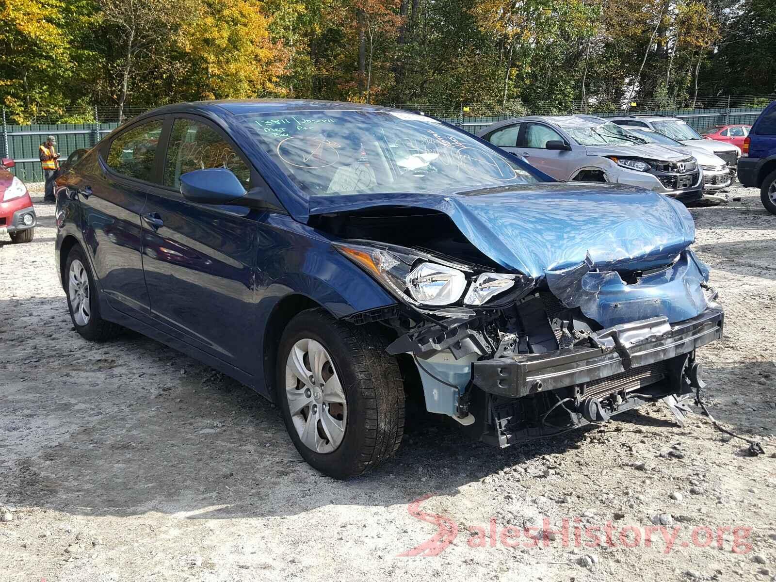 KMHDH4AE5GU492776 2016 HYUNDAI ELANTRA