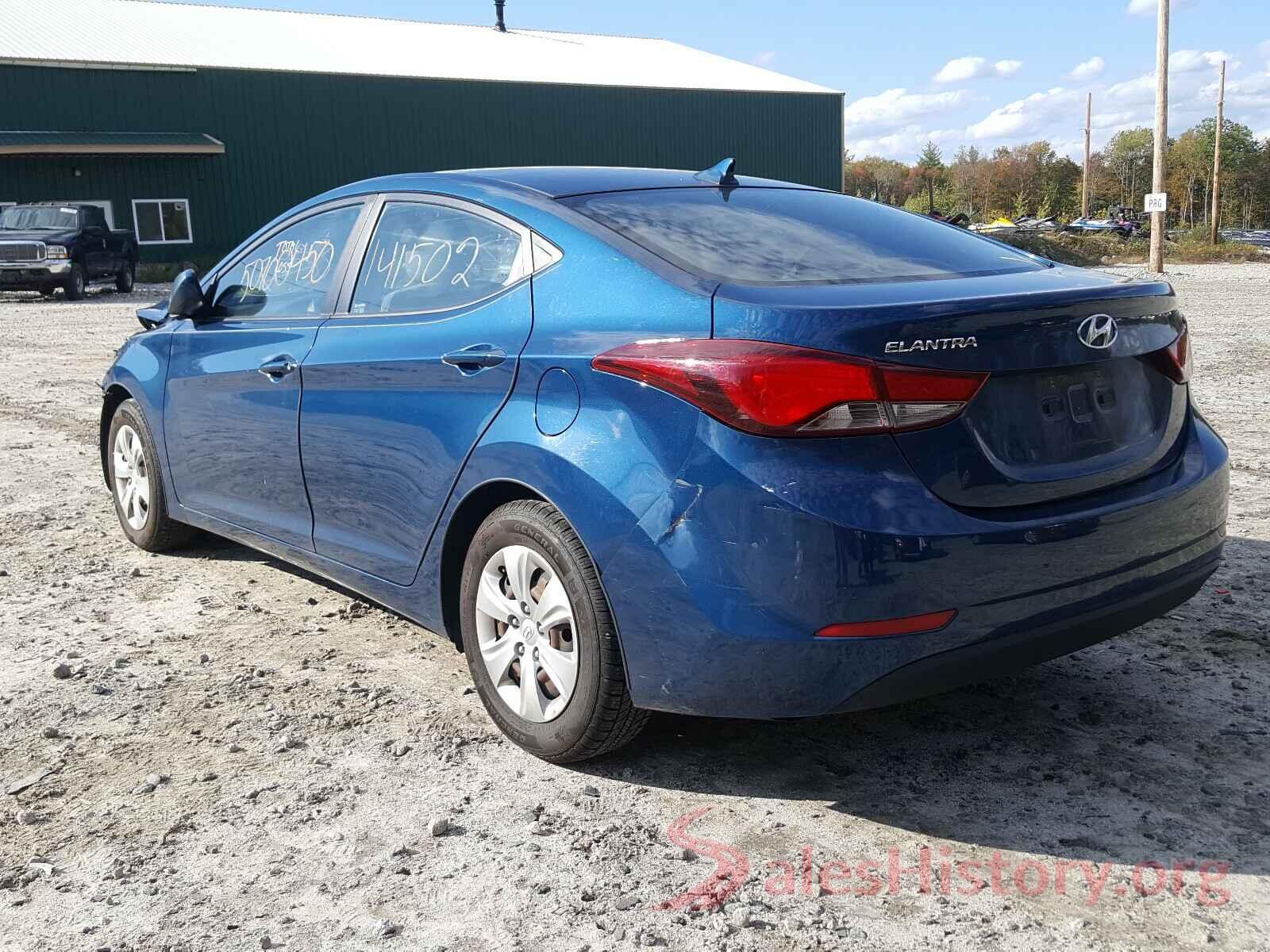 KMHDH4AE5GU492776 2016 HYUNDAI ELANTRA