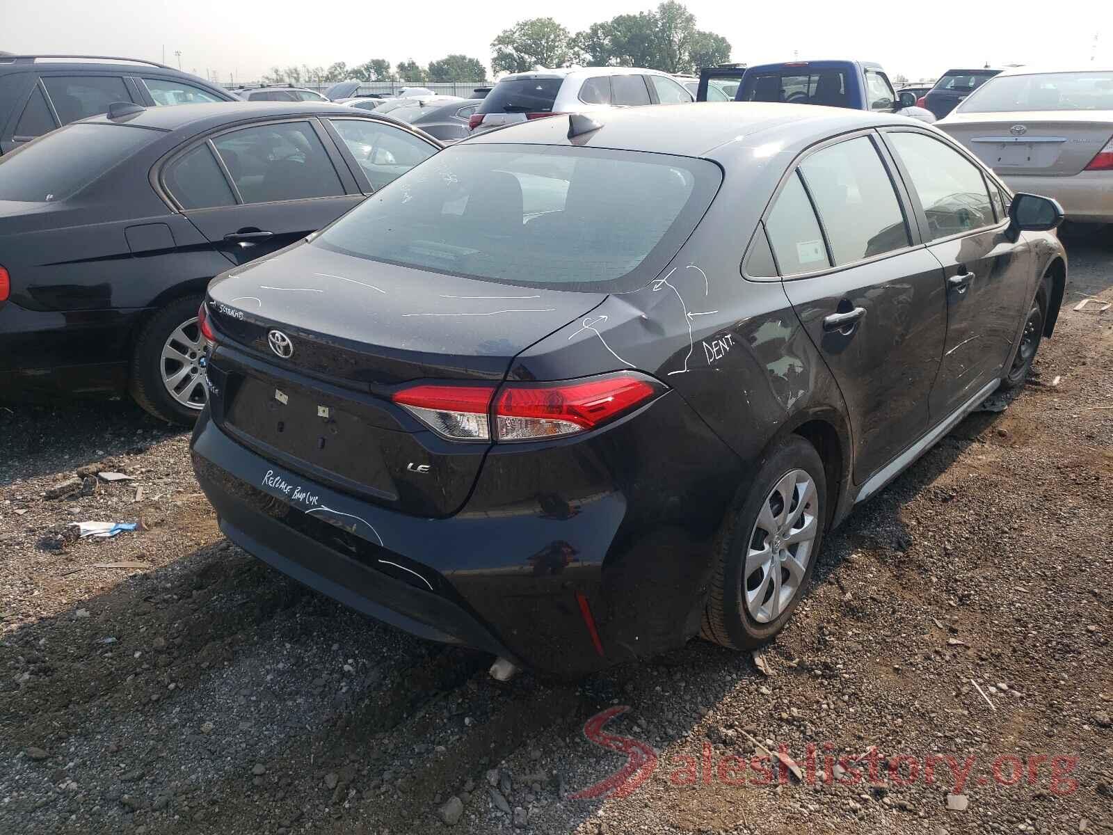 5YFEPRAE5LP104932 2020 TOYOTA COROLLA