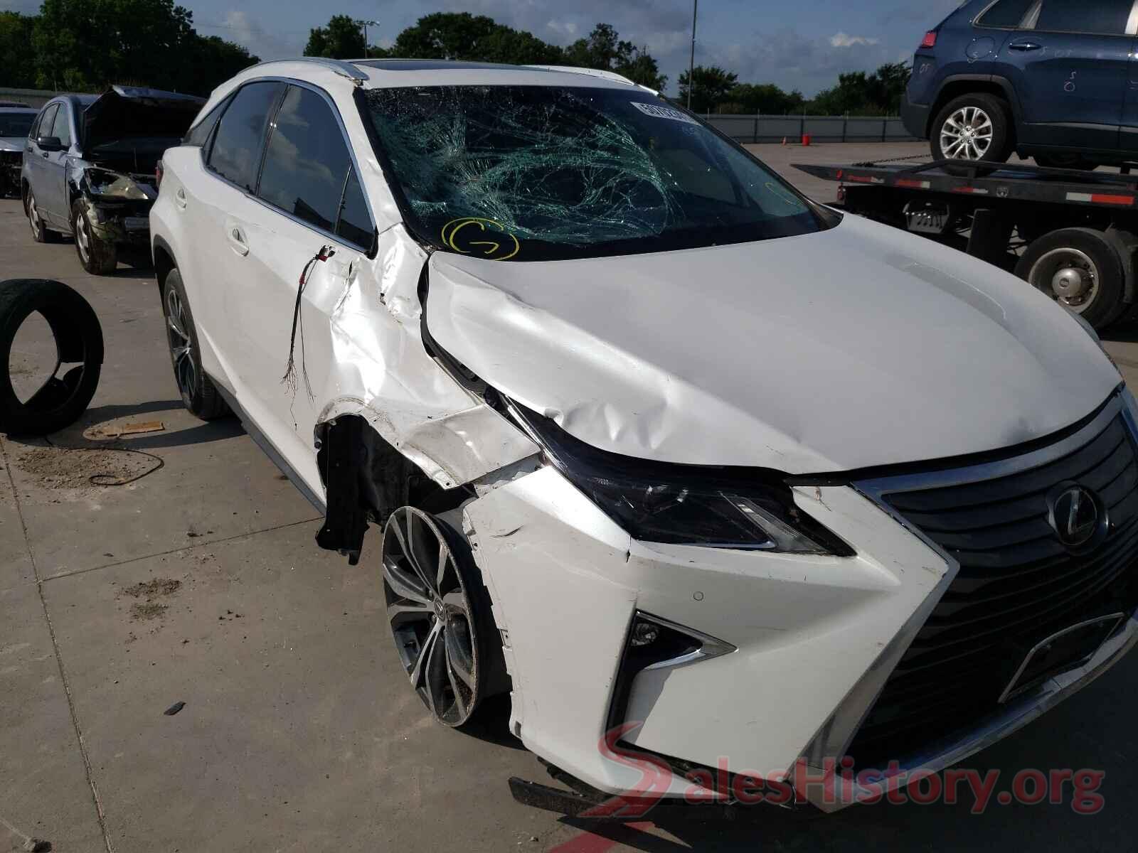 2T2ZZMCA8HC067287 2017 LEXUS RX350