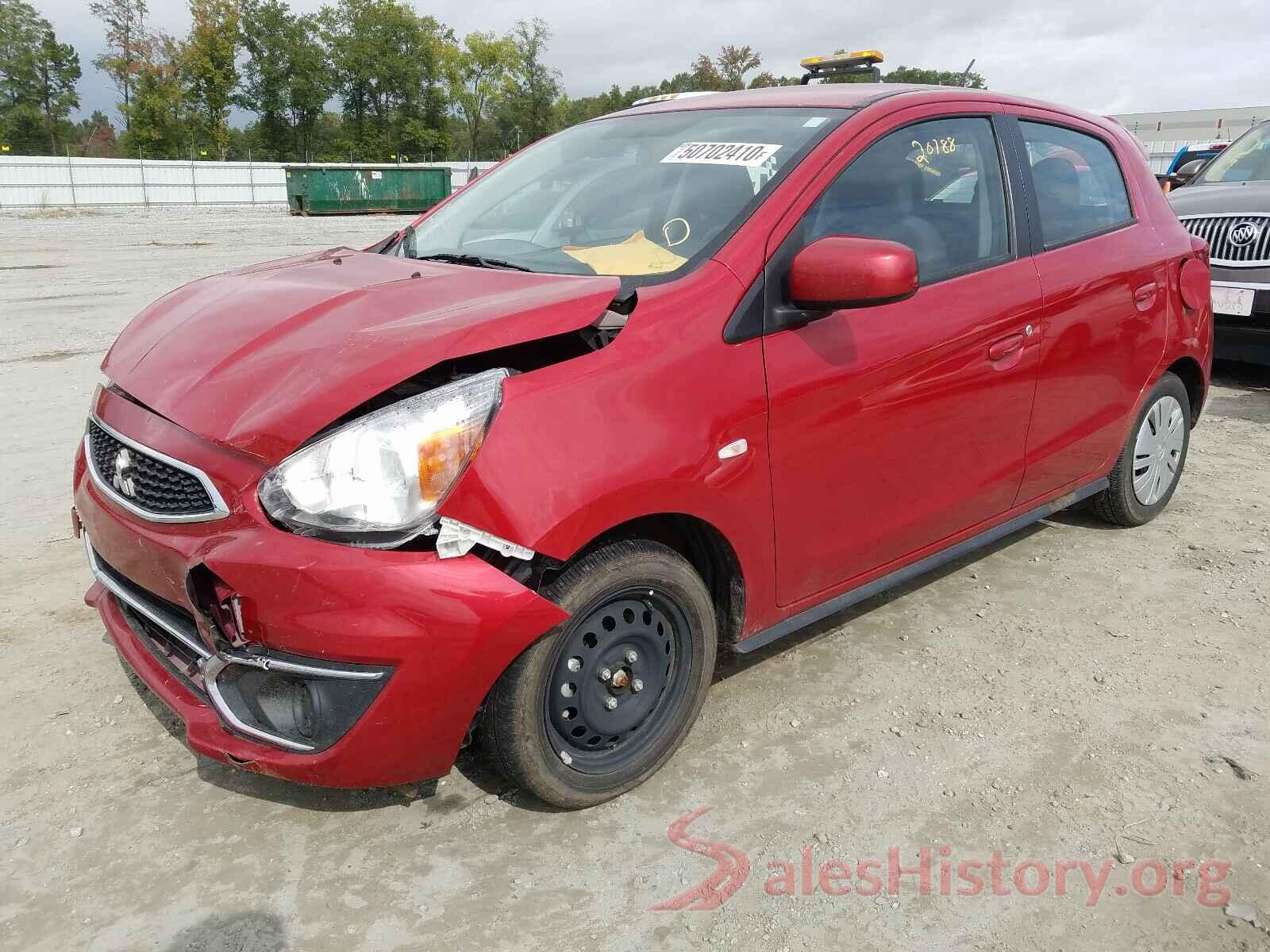 ML32A3HJ4KH013474 2019 MITSUBISHI MIRAGE