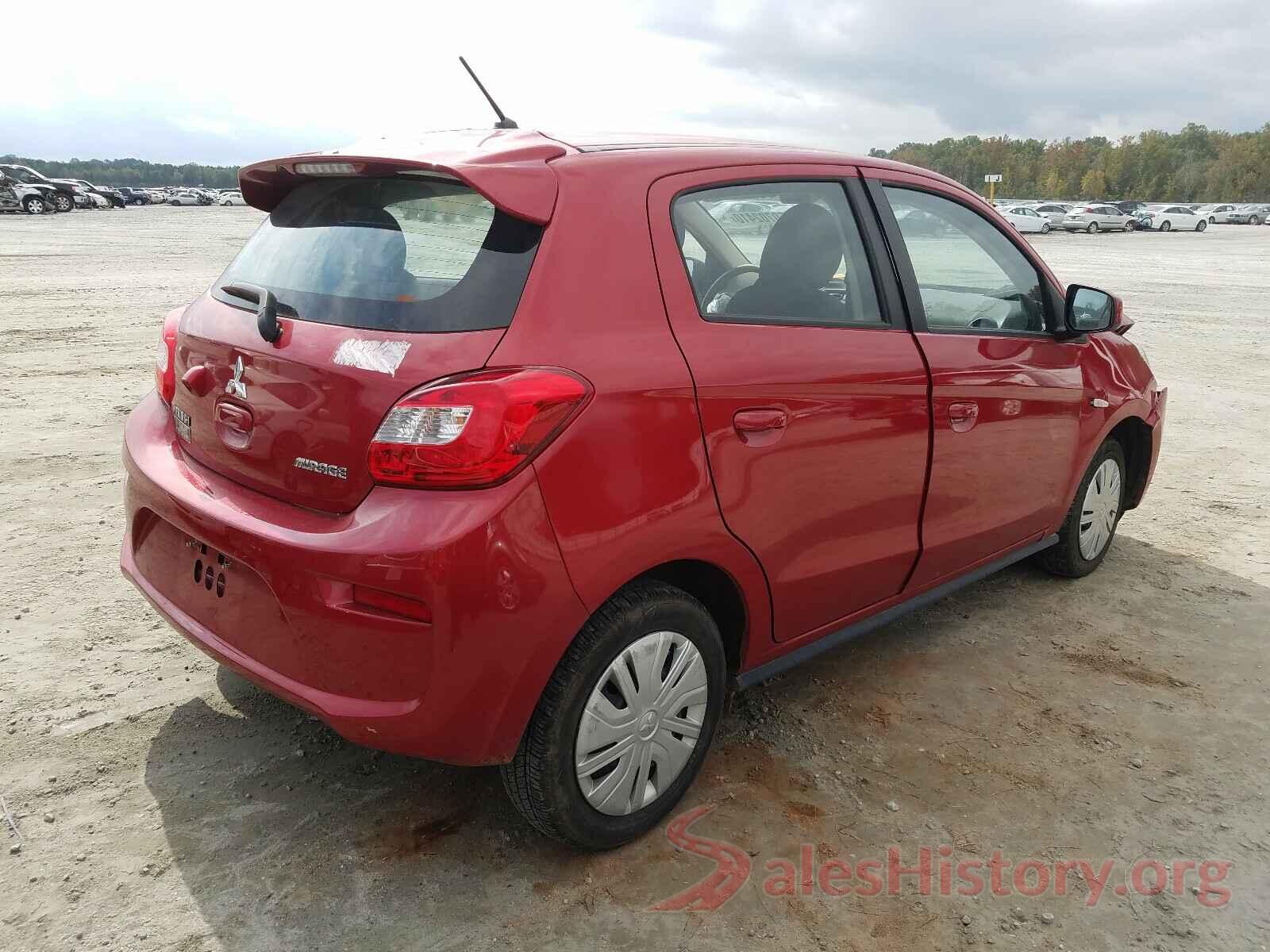 ML32A3HJ4KH013474 2019 MITSUBISHI MIRAGE