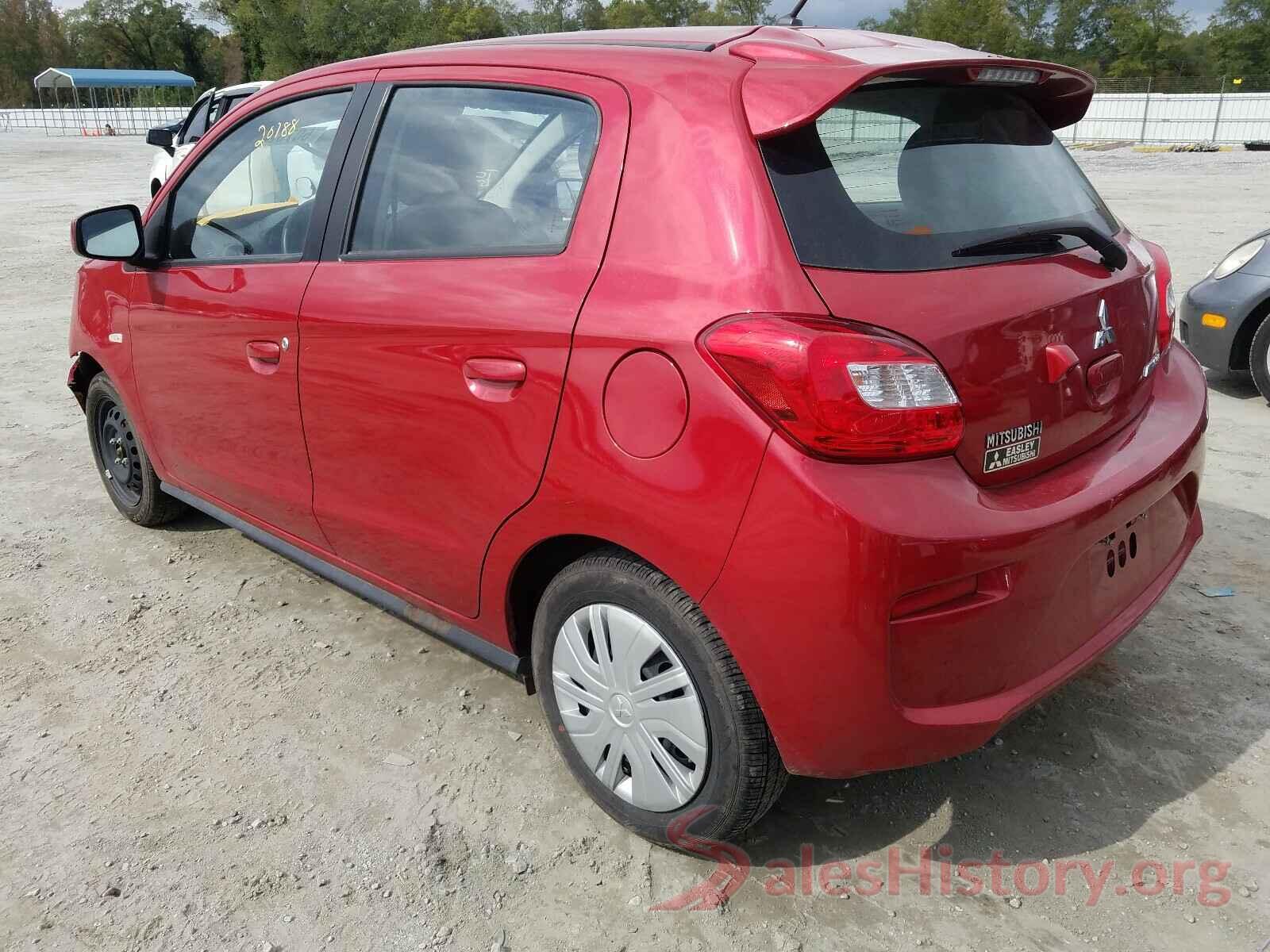 ML32A3HJ4KH013474 2019 MITSUBISHI MIRAGE