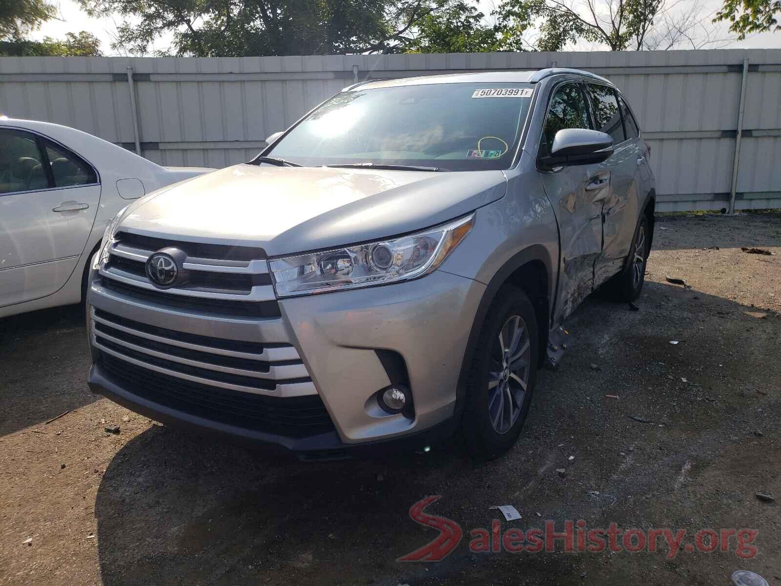 5TDJZRFH3JS876118 2018 TOYOTA HIGHLANDER