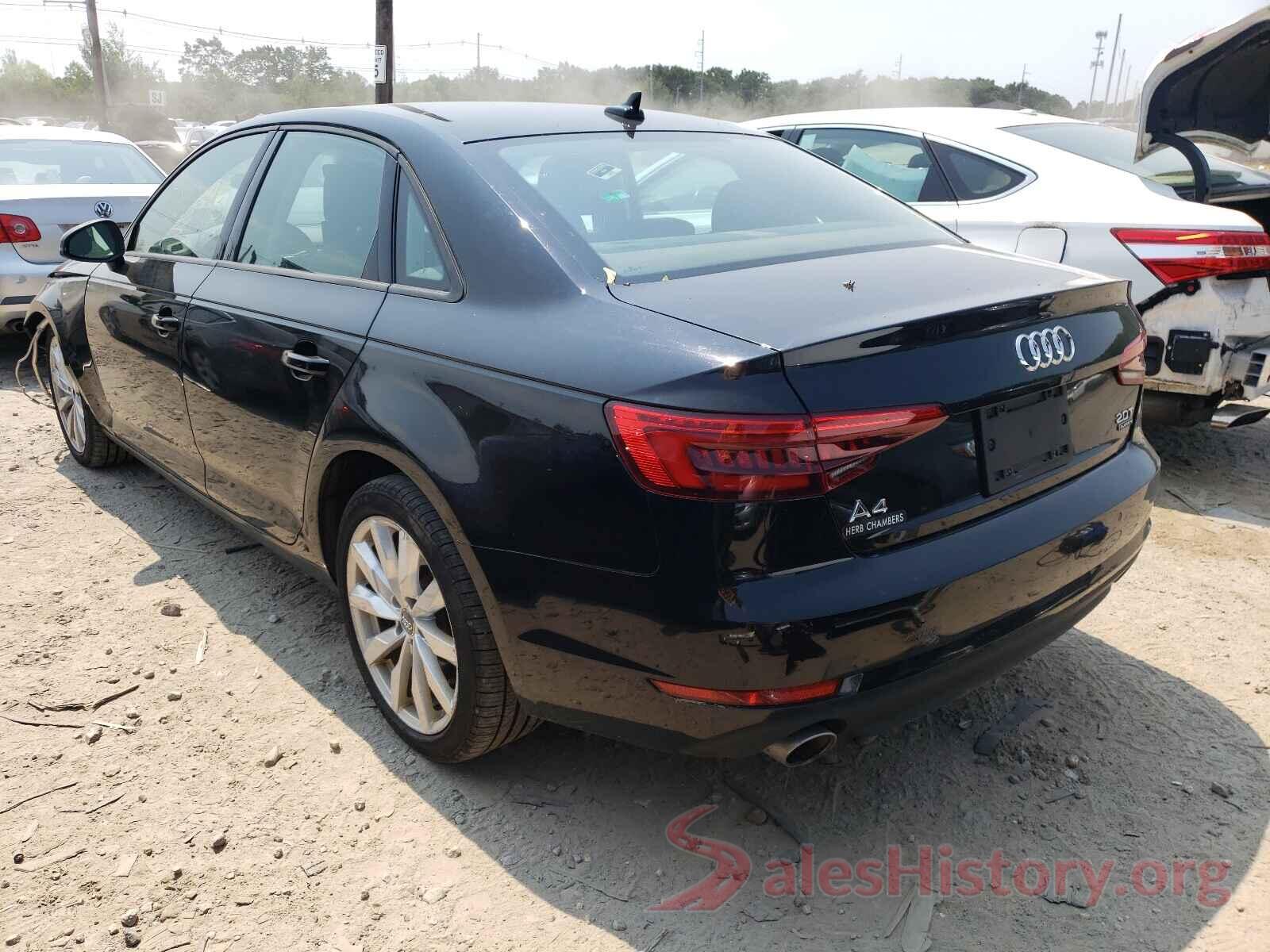 WAUANAF4XHN005482 2017 AUDI A4