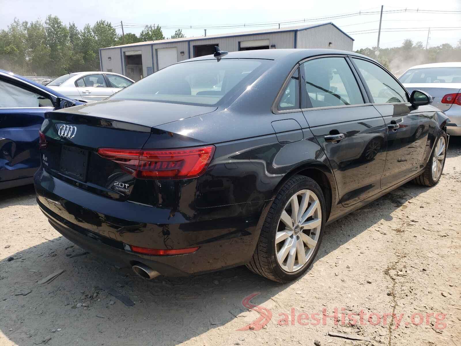 WAUANAF4XHN005482 2017 AUDI A4