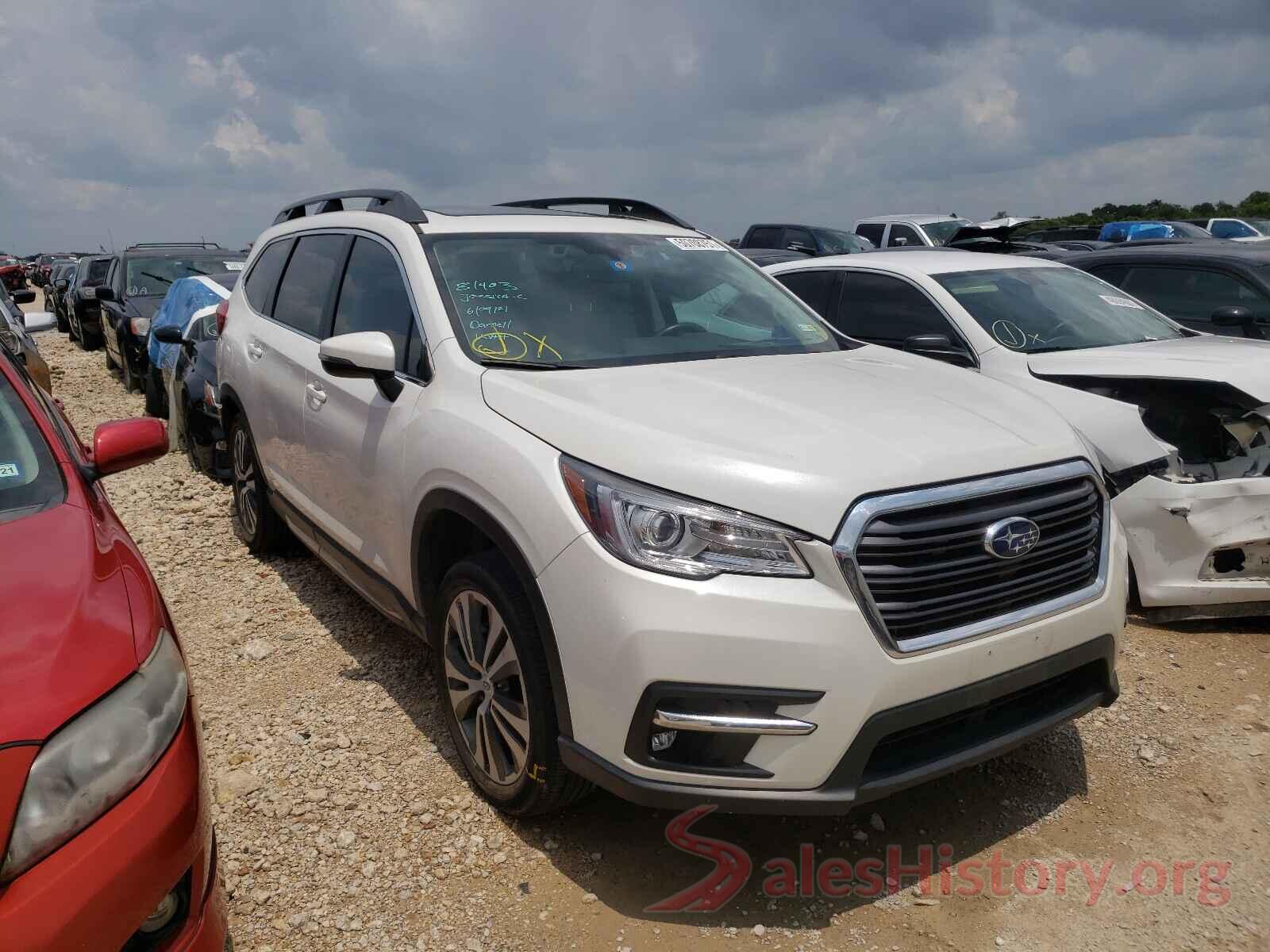 4S4WMAPD3K3458853 2019 SUBARU ASCENT