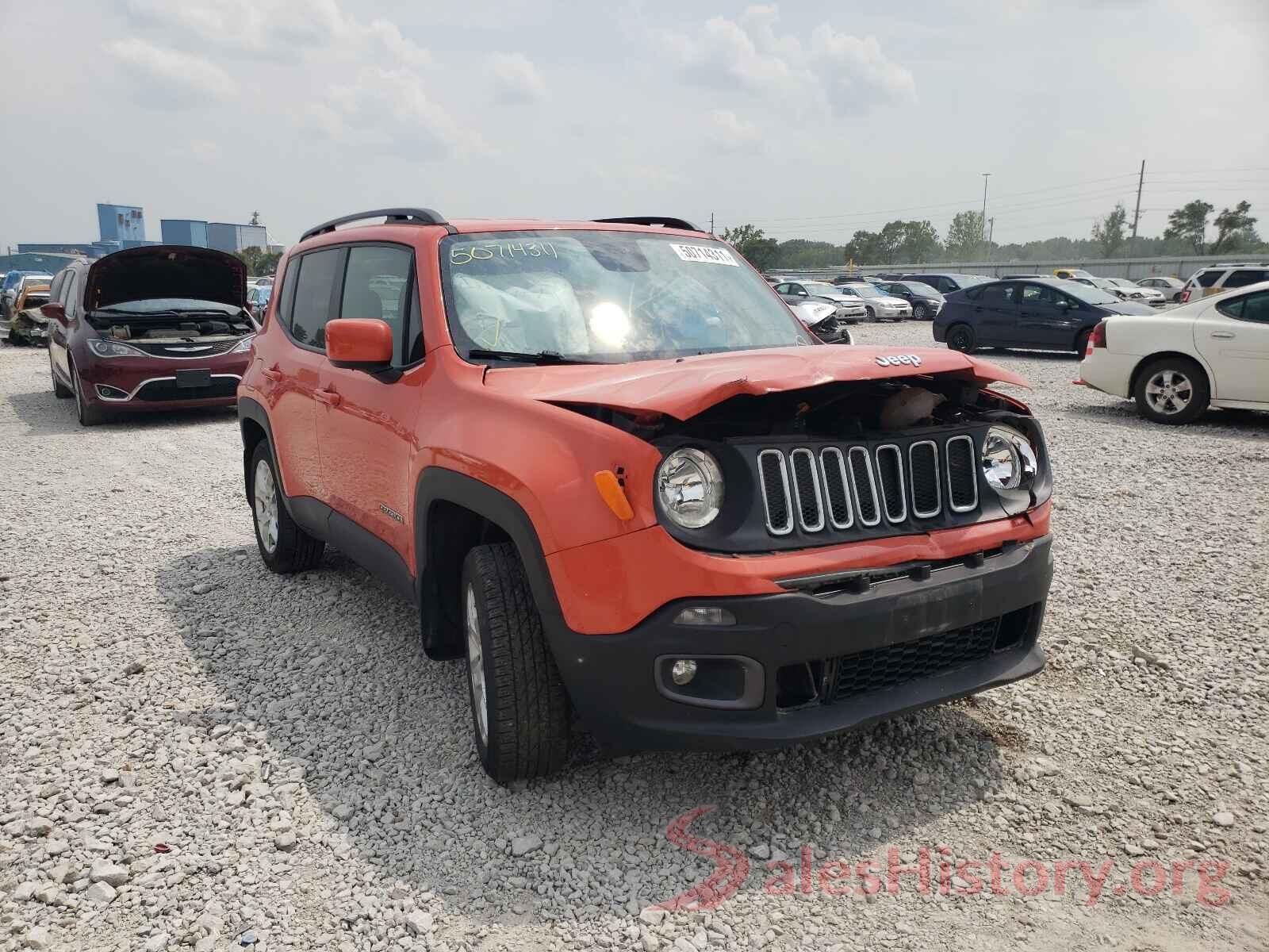 ZACCJBBT6GPC49968 2016 JEEP RENEGADE