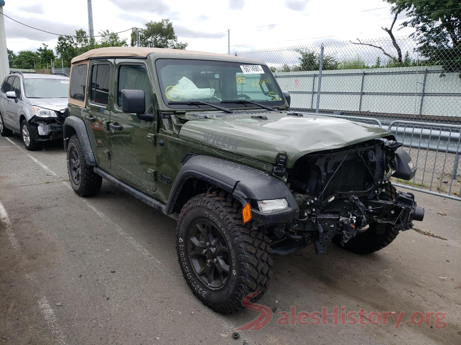 1C4HJXDG8LW324136 2020 JEEP WRANGLER