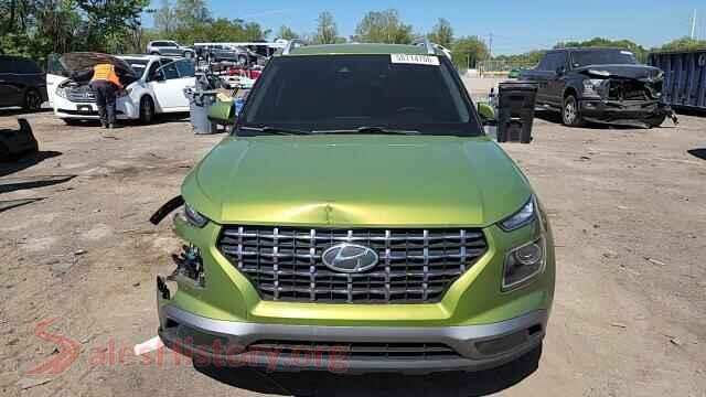 2022 HYUNDAI VENUE VIN KMHRC8A32NU154159, damage close-up