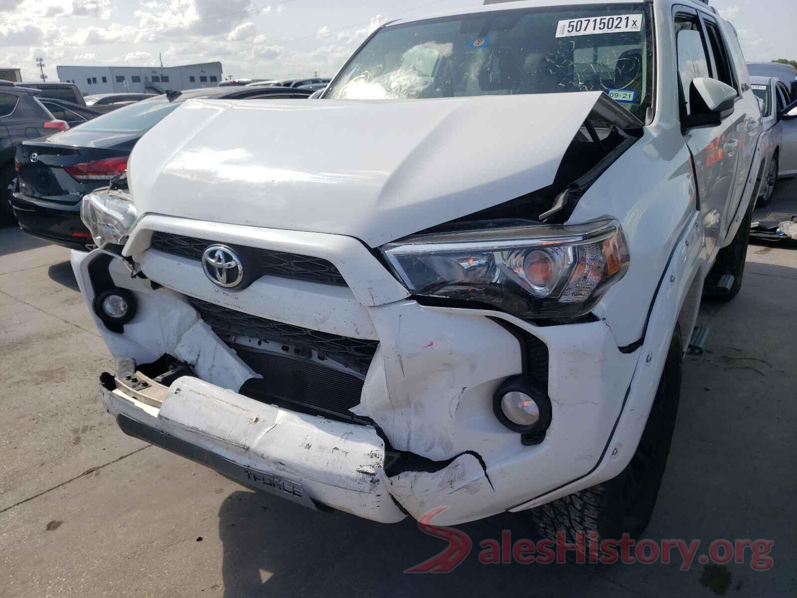 JTEBU5JR0G5365522 2016 TOYOTA 4RUNNER