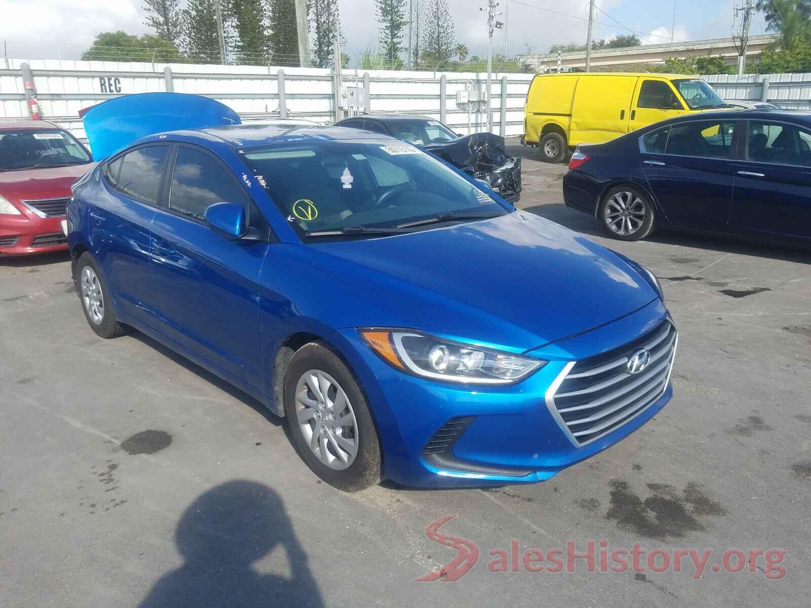 5NPD74LF9HH132628 2017 HYUNDAI ELANTRA