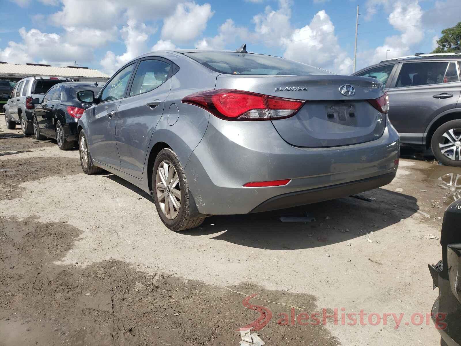 KMHDH4AE6GU518382 2016 HYUNDAI ELANTRA