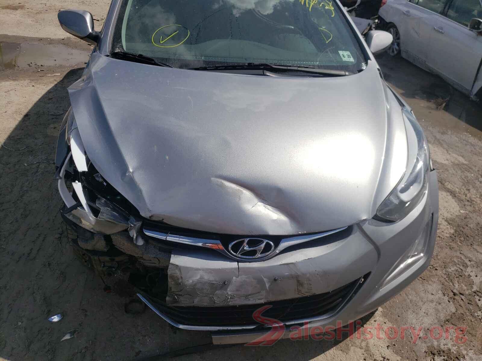 KMHDH4AE6GU518382 2016 HYUNDAI ELANTRA