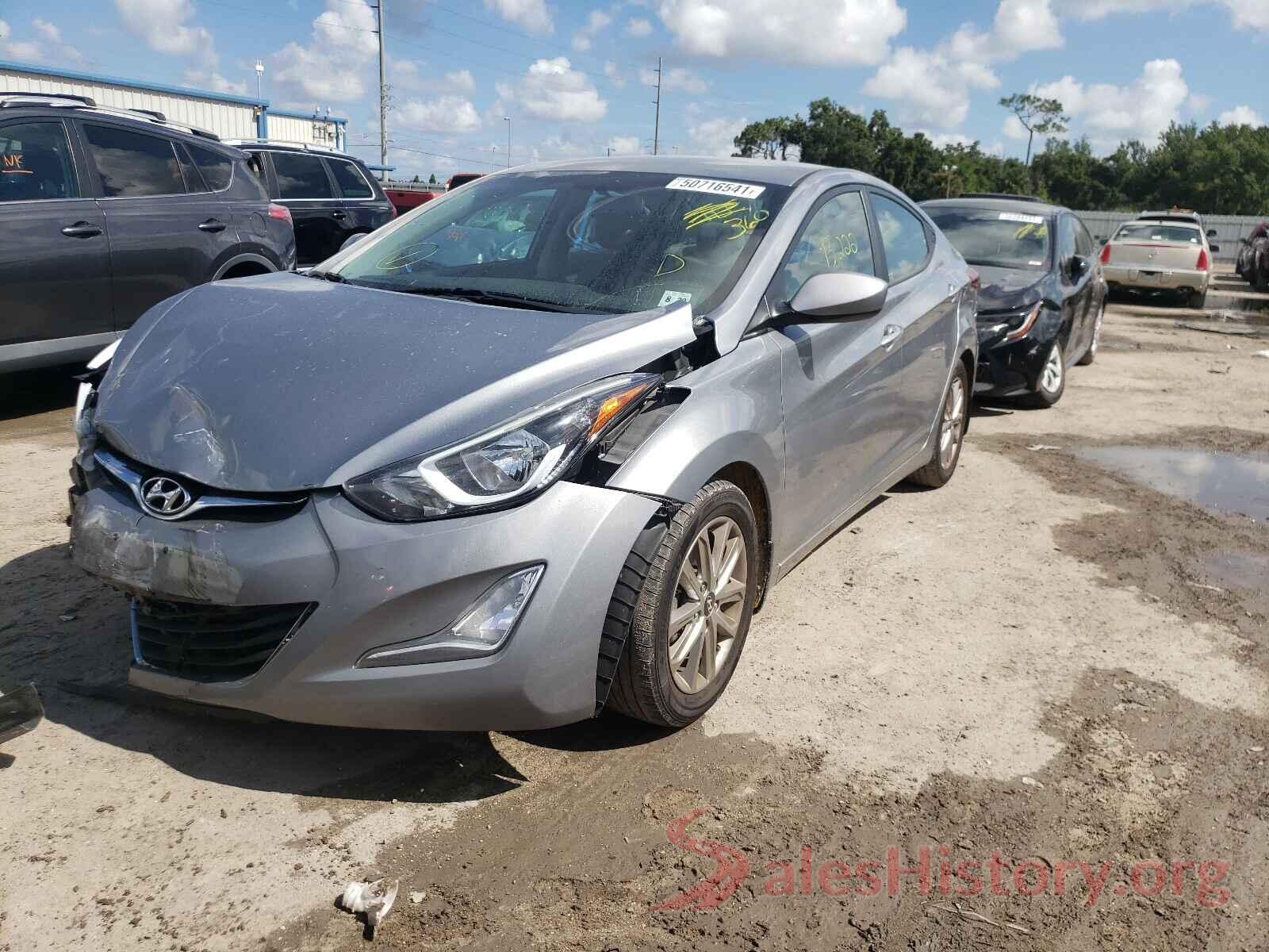 KMHDH4AE6GU518382 2016 HYUNDAI ELANTRA