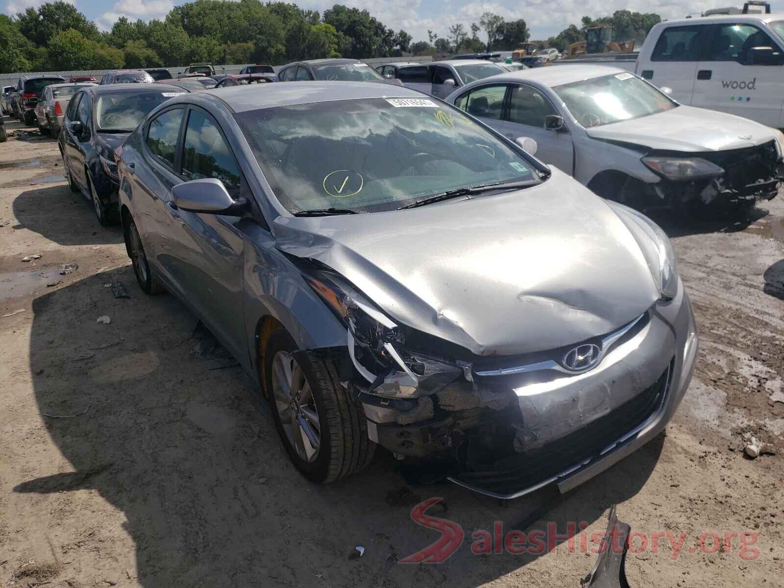 KMHDH4AE6GU518382 2016 HYUNDAI ELANTRA