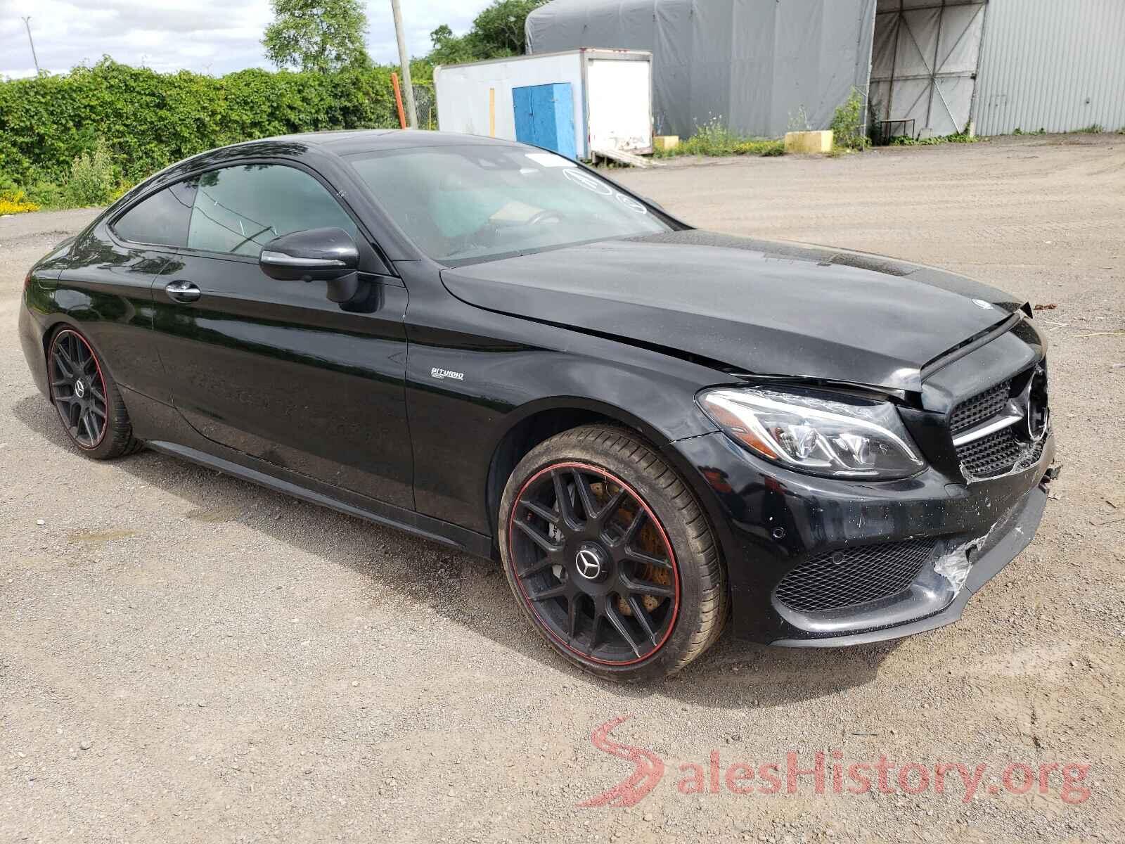 WDDWJ6EB5HF456739 2017 MERCEDES-BENZ C CLASS