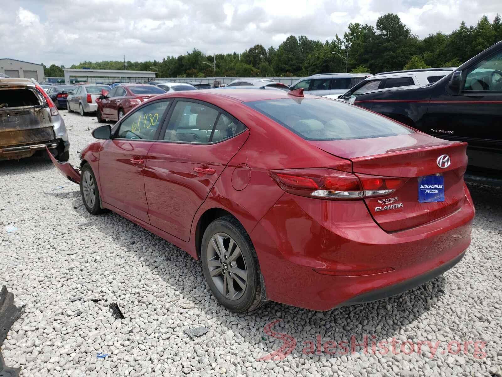 KMHD84LF1HU262515 2017 HYUNDAI ELANTRA