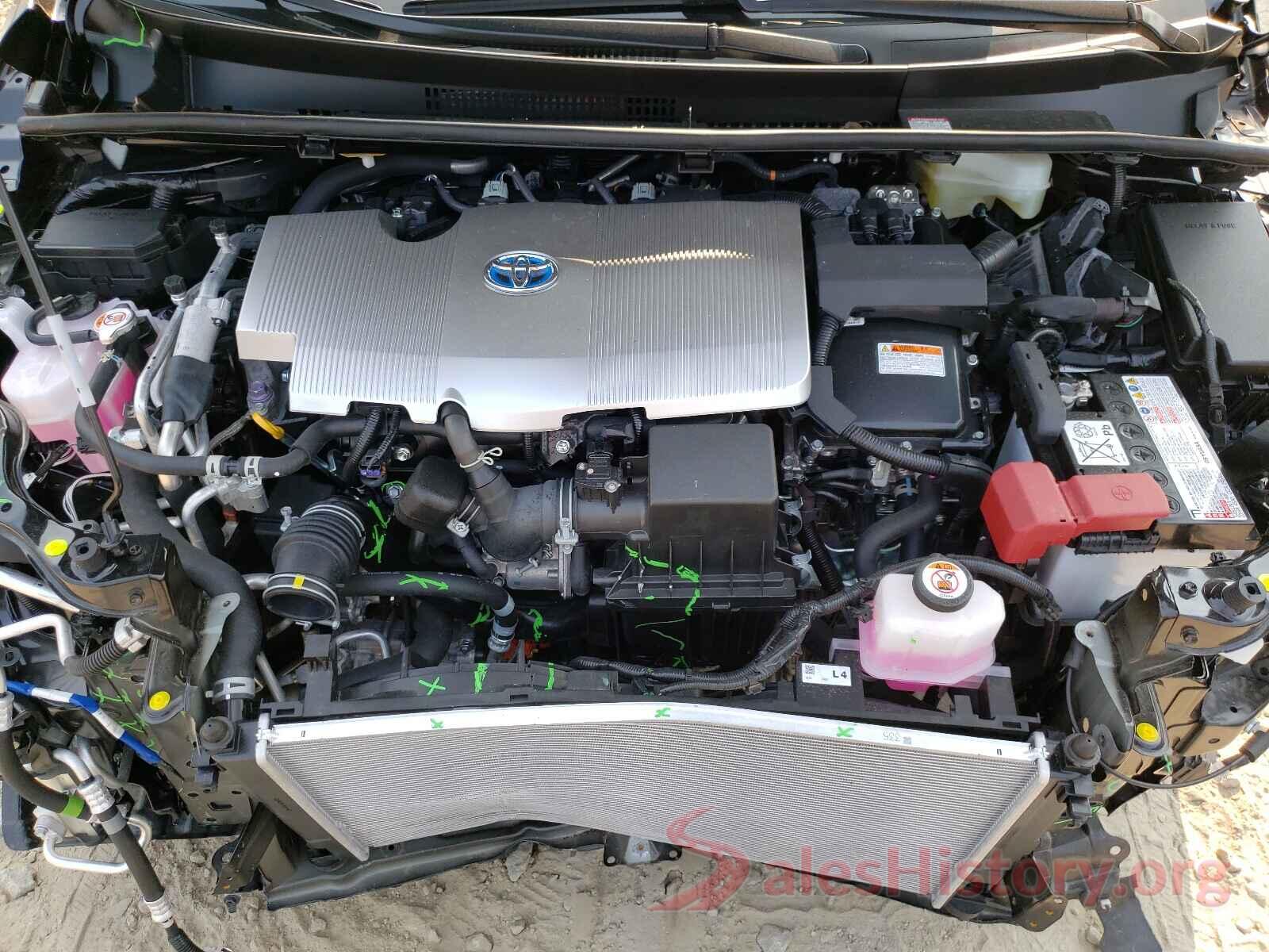 JTDKAMFP2M3165151 2021 TOYOTA PRIUS