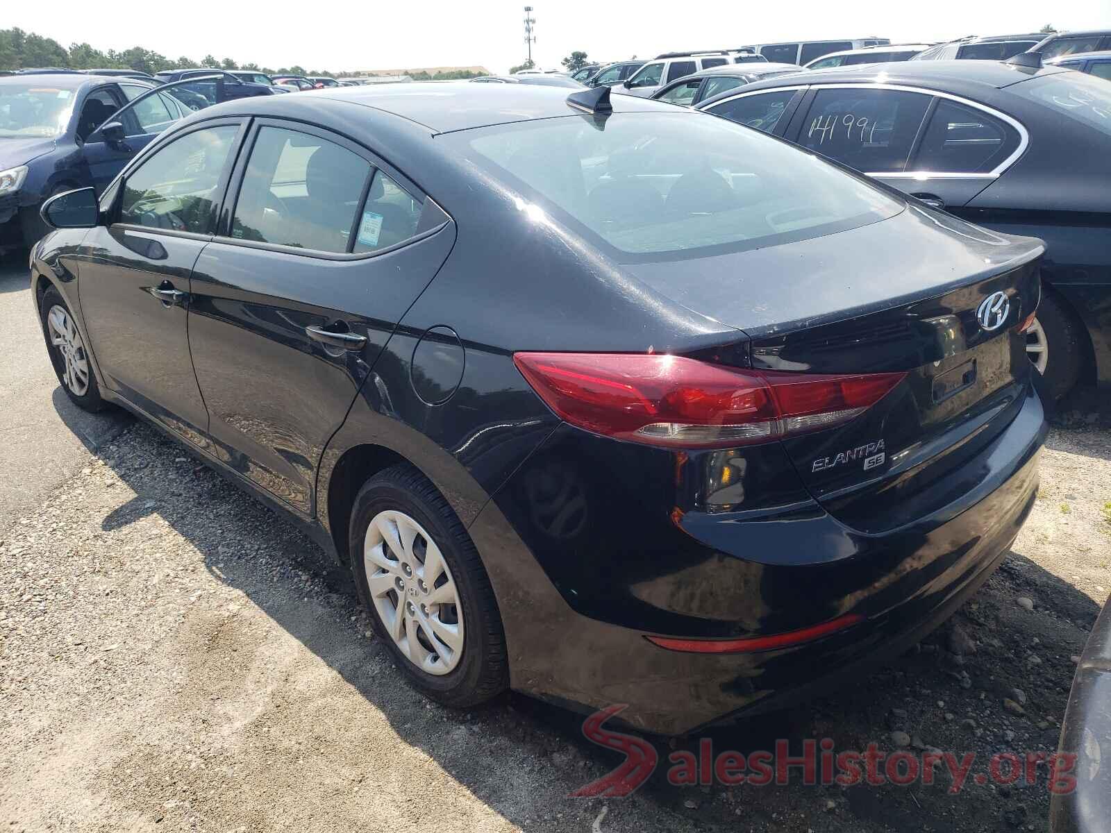 5NPD74LF4JH384860 2018 HYUNDAI ELANTRA