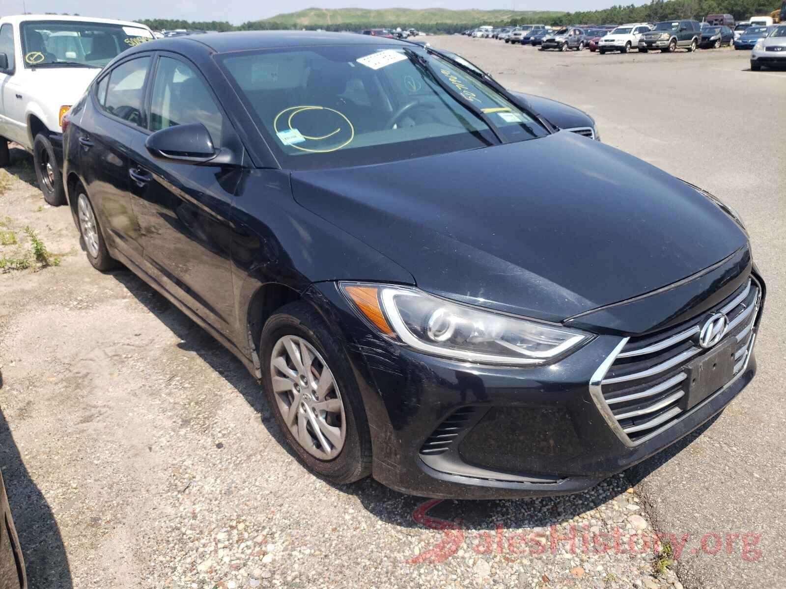 5NPD74LF4JH384860 2018 HYUNDAI ELANTRA