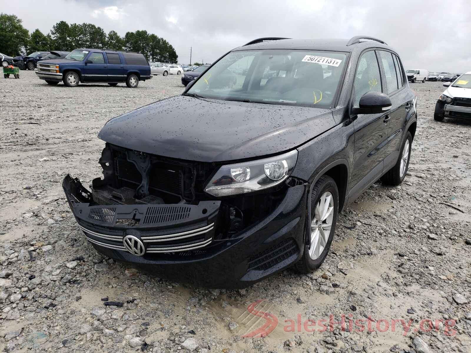 WVGAV7AX5HK053587 2017 VOLKSWAGEN TIGUAN