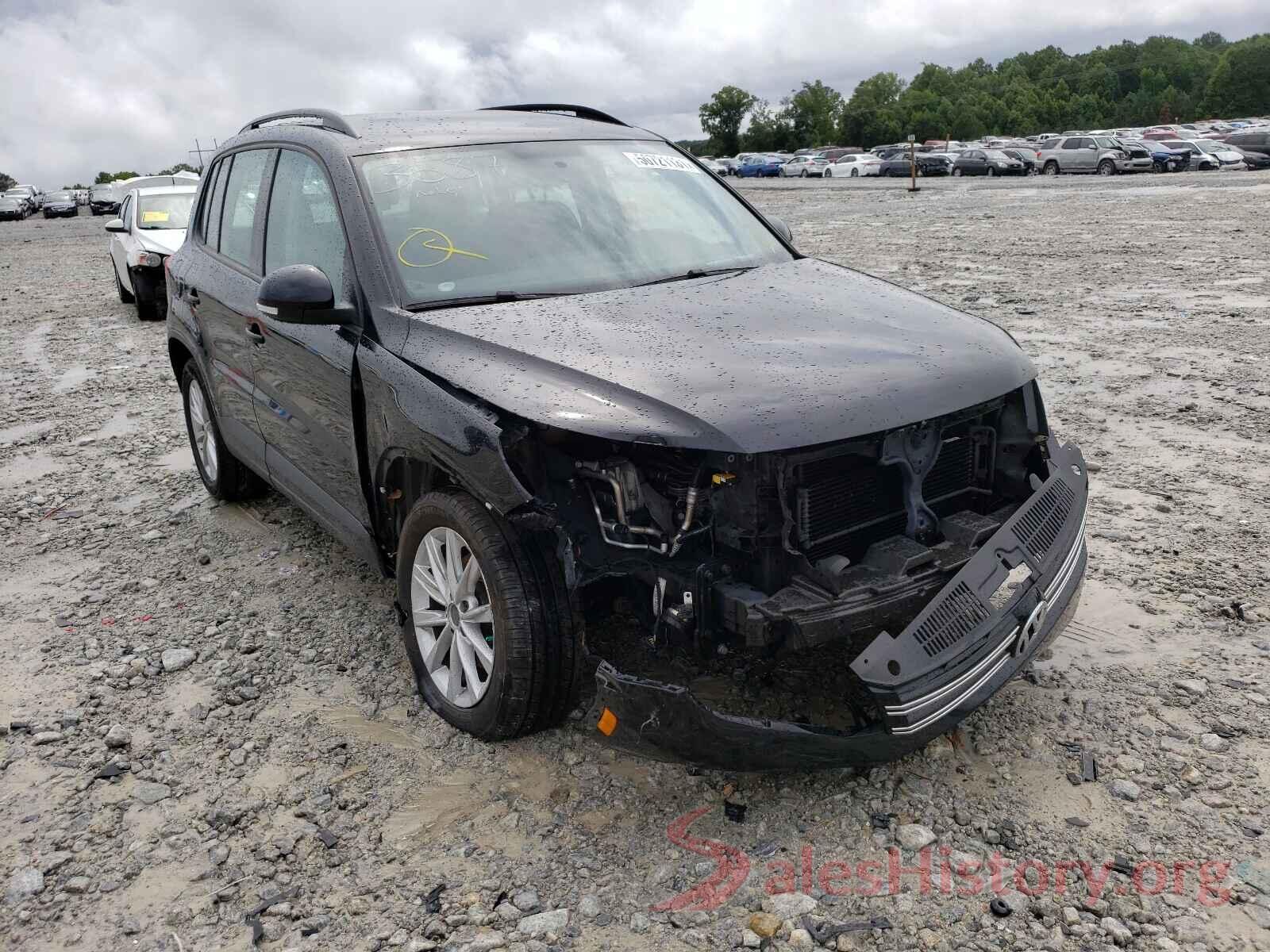 WVGAV7AX5HK053587 2017 VOLKSWAGEN TIGUAN