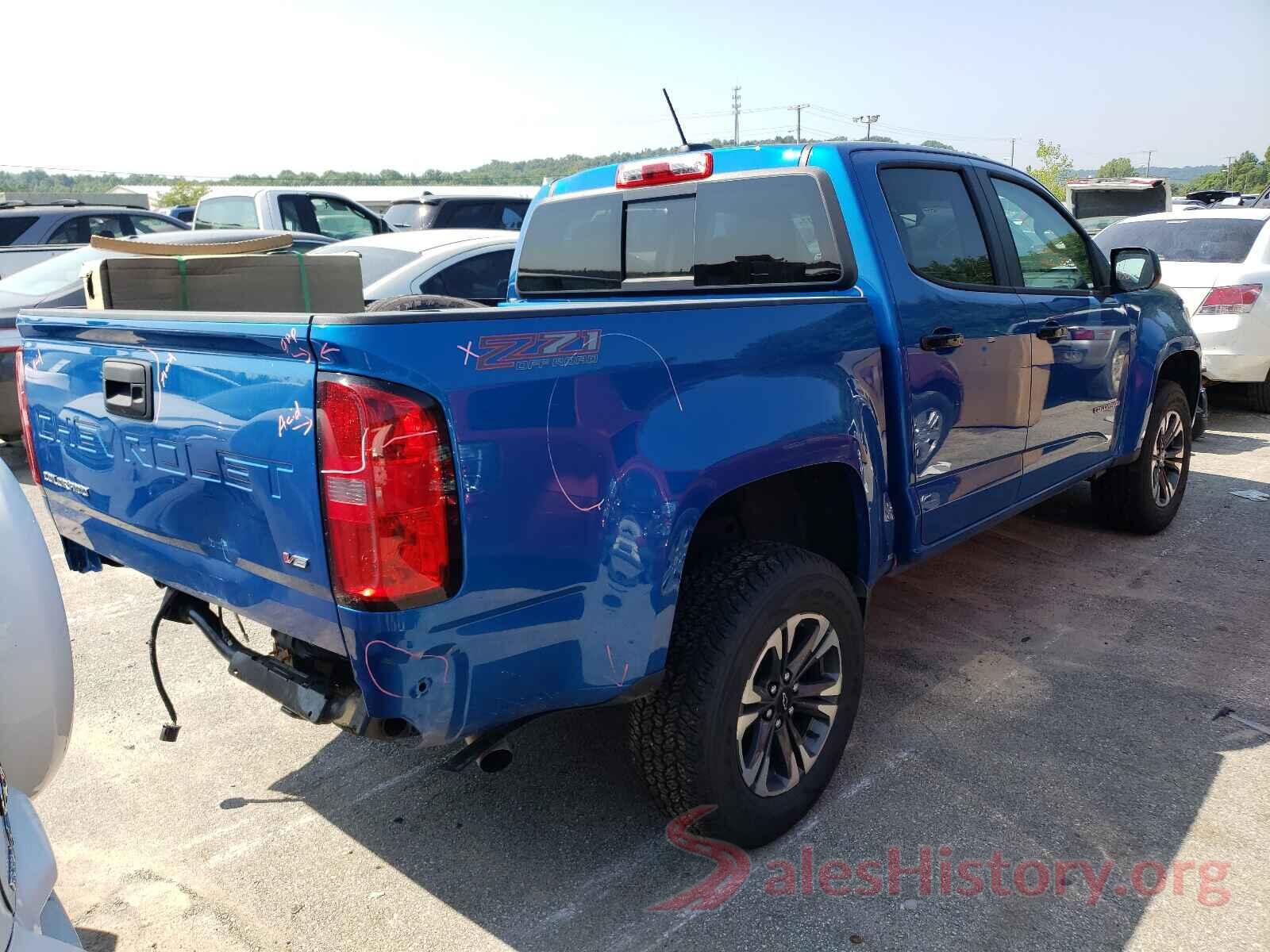 1GCGTDEN6M1163771 2021 CHEVROLET COLORADO