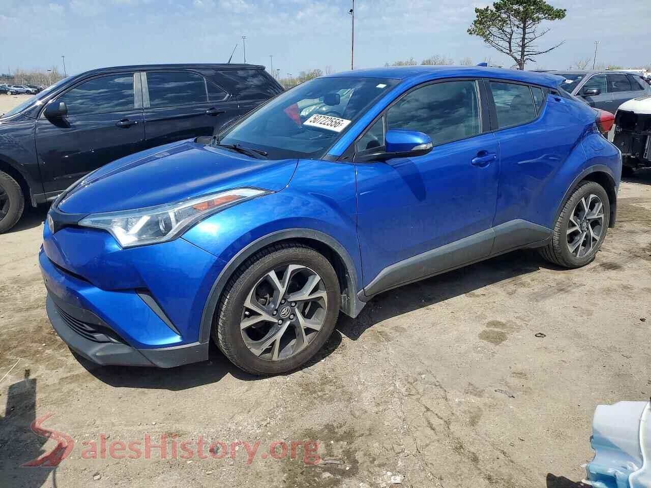 NMTKHMBX3JR014104 2018 TOYOTA C-HR