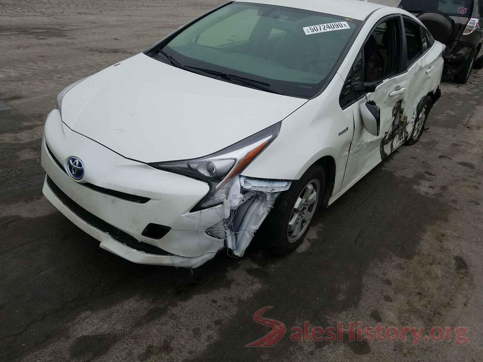 JTDKARFU4G3009510 2016 TOYOTA PRIUS