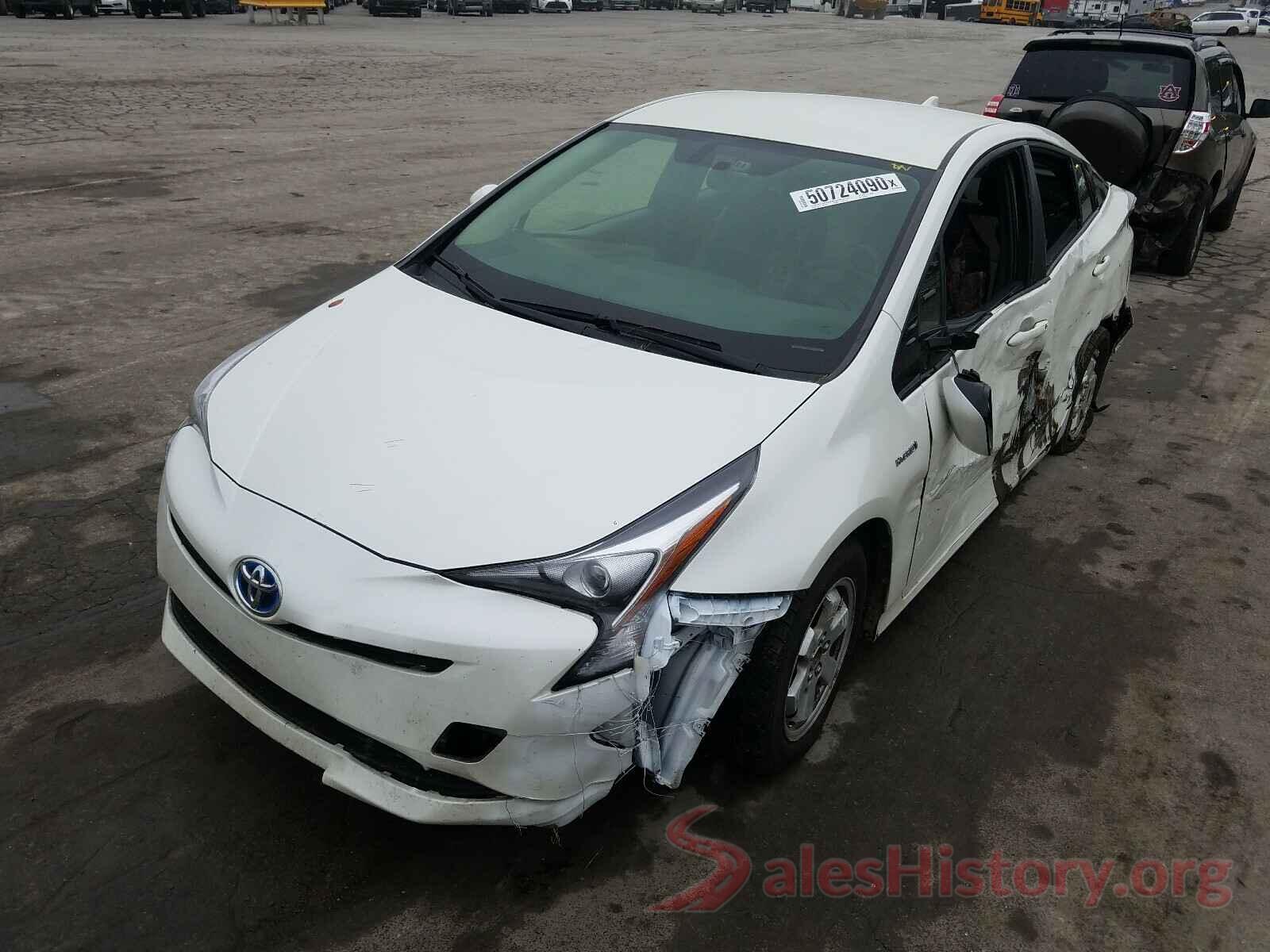 JTDKARFU4G3009510 2016 TOYOTA PRIUS