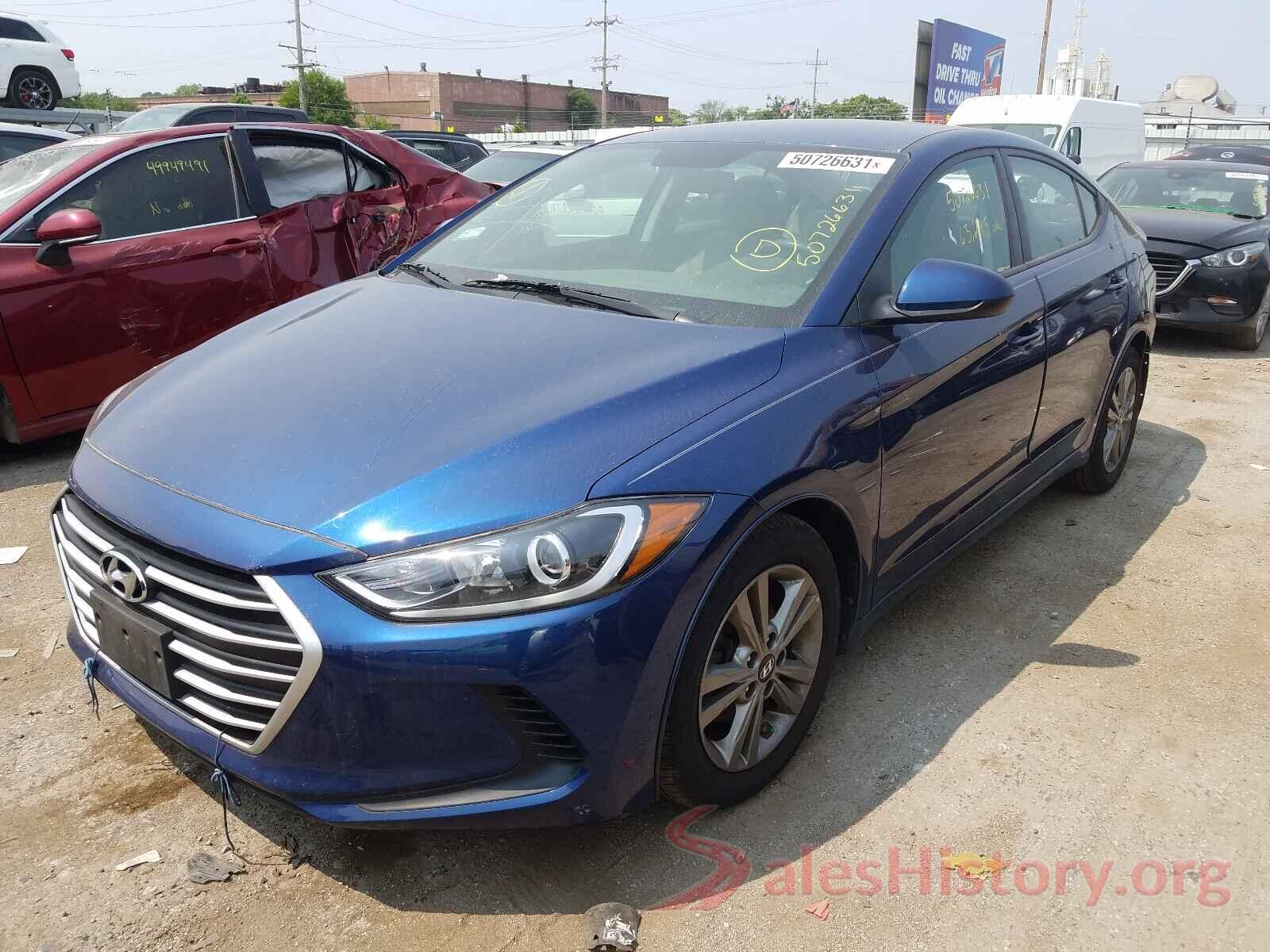 5NPD84LF9HH120945 2017 HYUNDAI ELANTRA