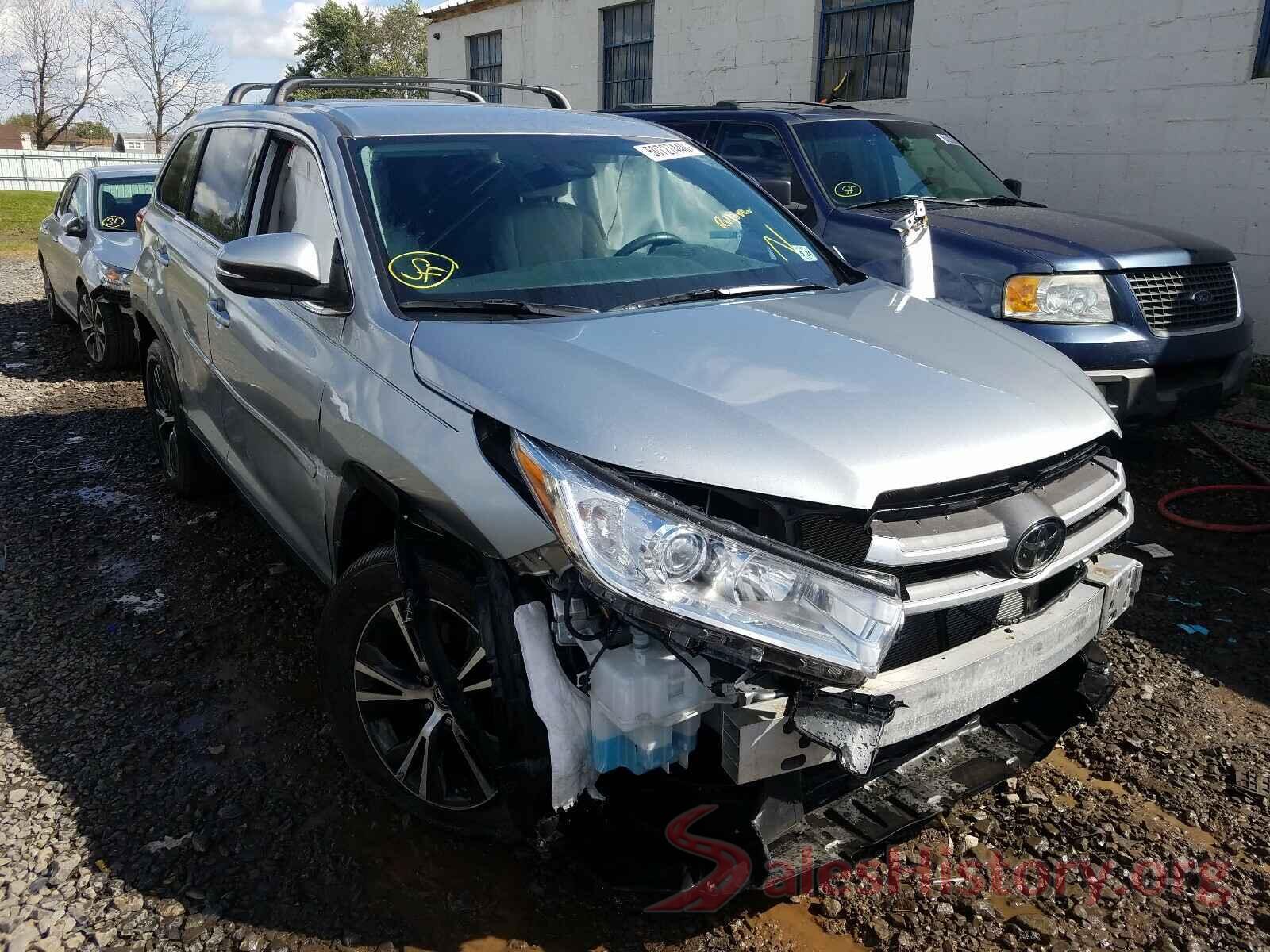 5TDBZRFH5KS944067 2019 TOYOTA HIGHLANDER