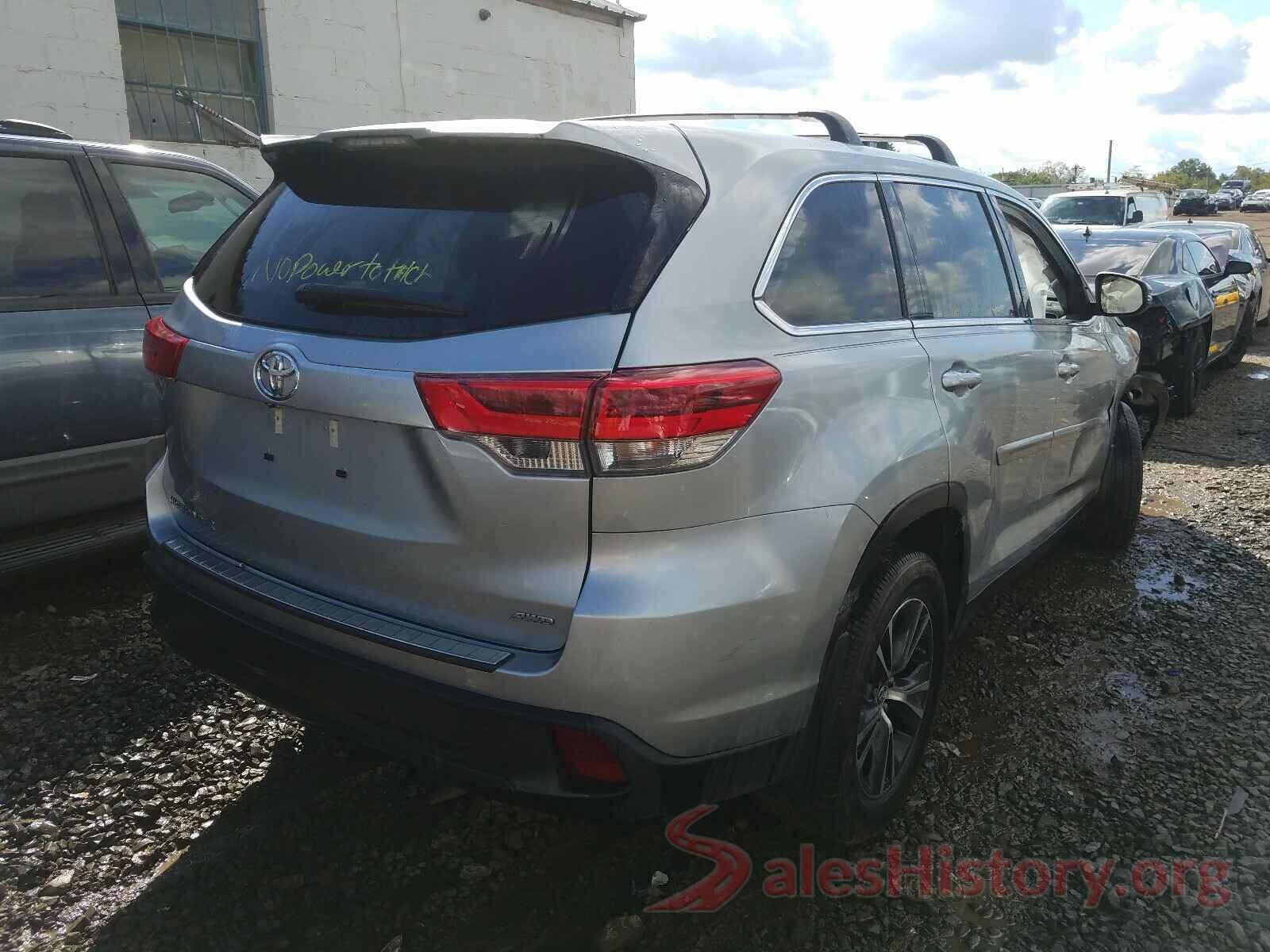 5TDBZRFH5KS944067 2019 TOYOTA HIGHLANDER