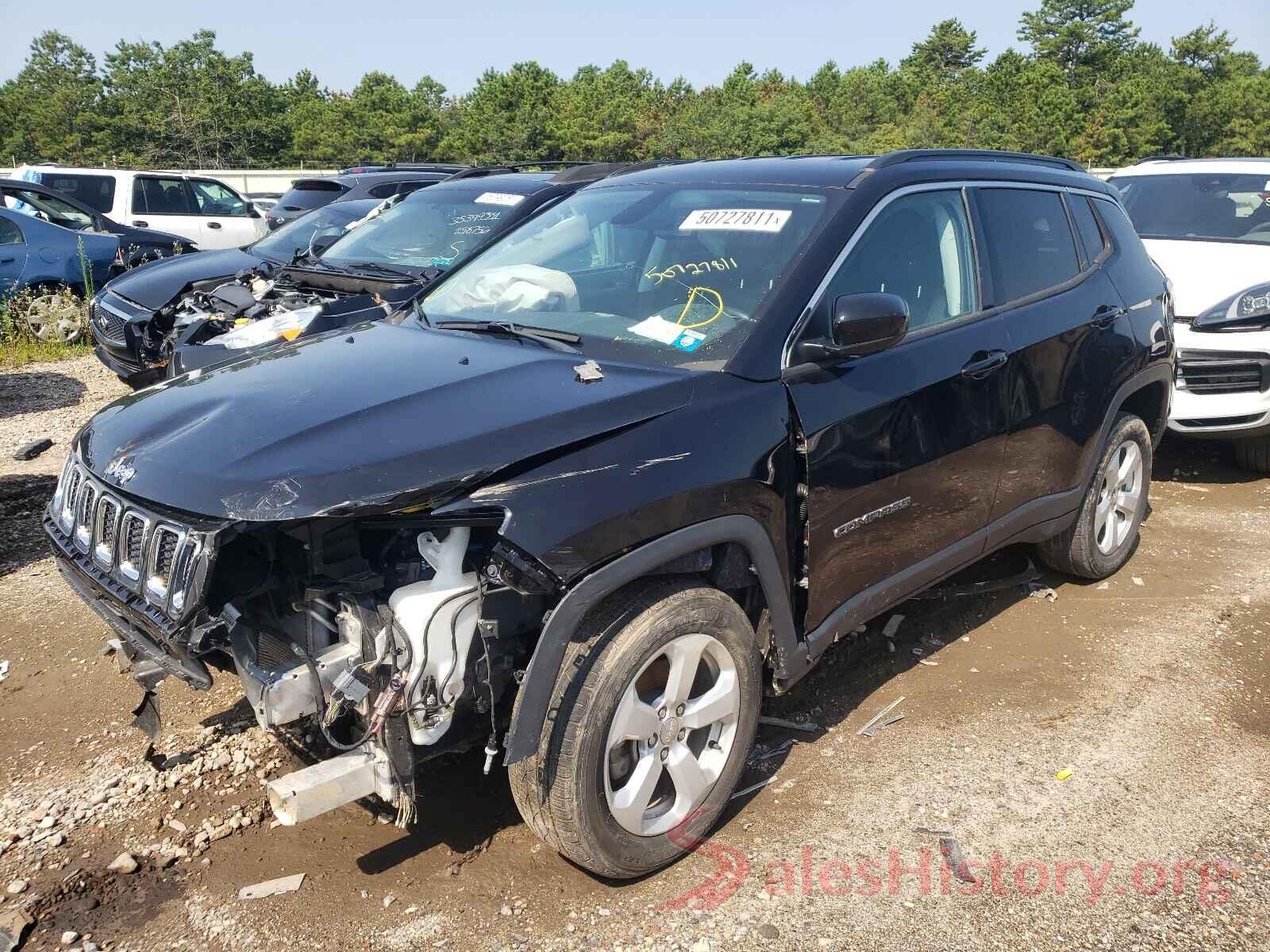 3C4NJDBB7KT599140 2019 JEEP COMPASS