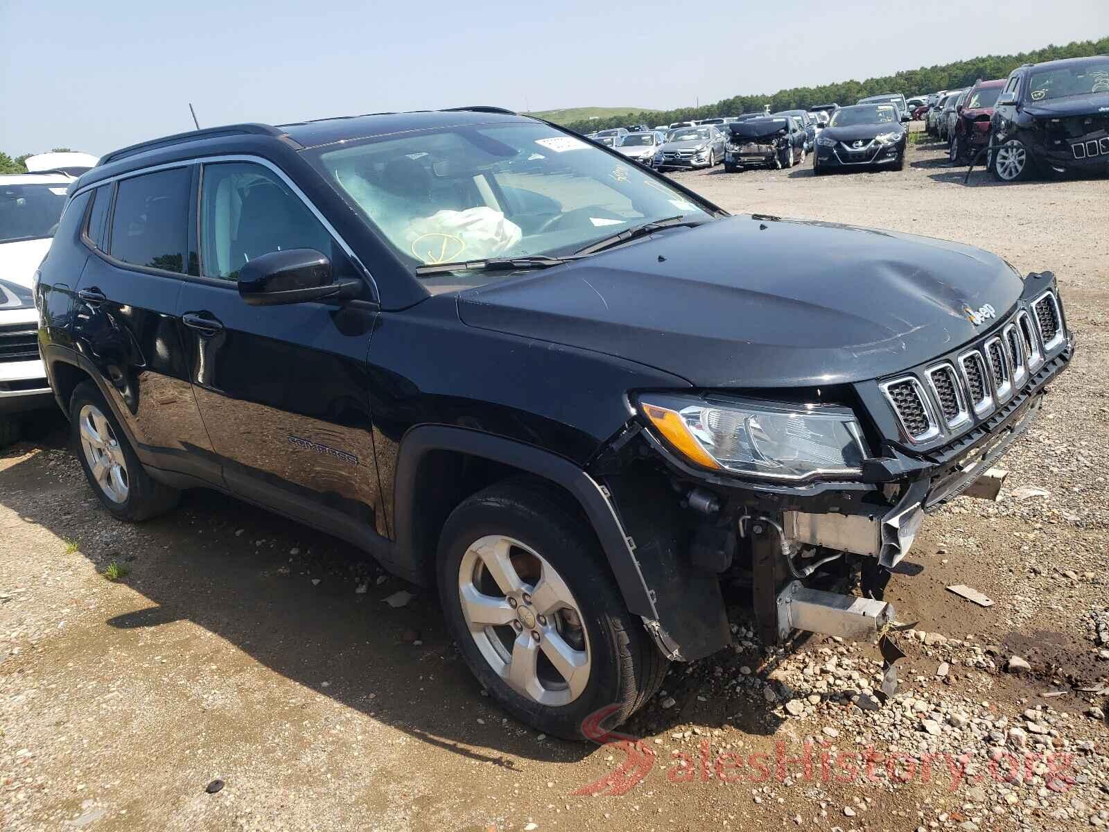 3C4NJDBB7KT599140 2019 JEEP COMPASS