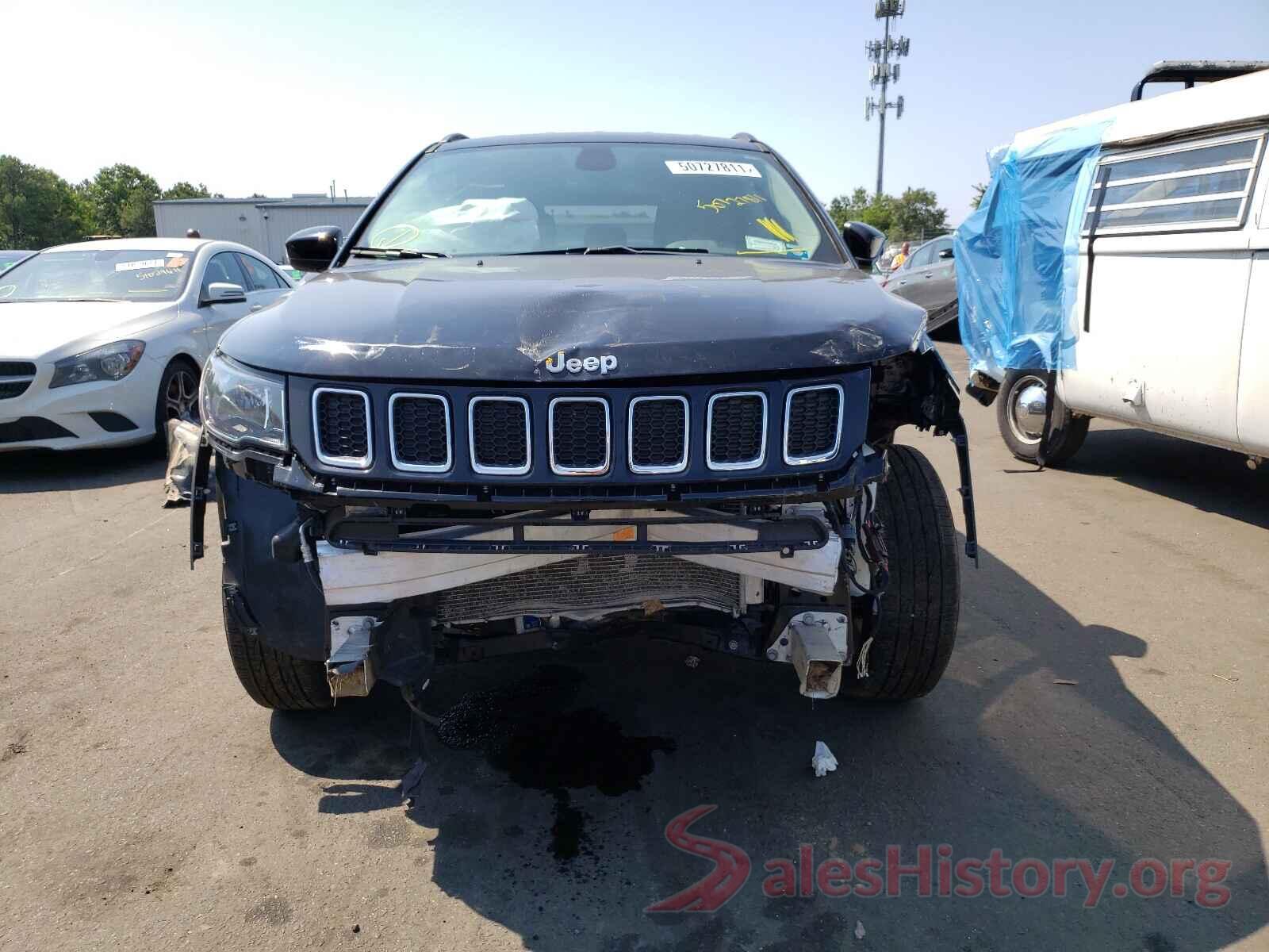 3C4NJDBB7KT599140 2019 JEEP COMPASS