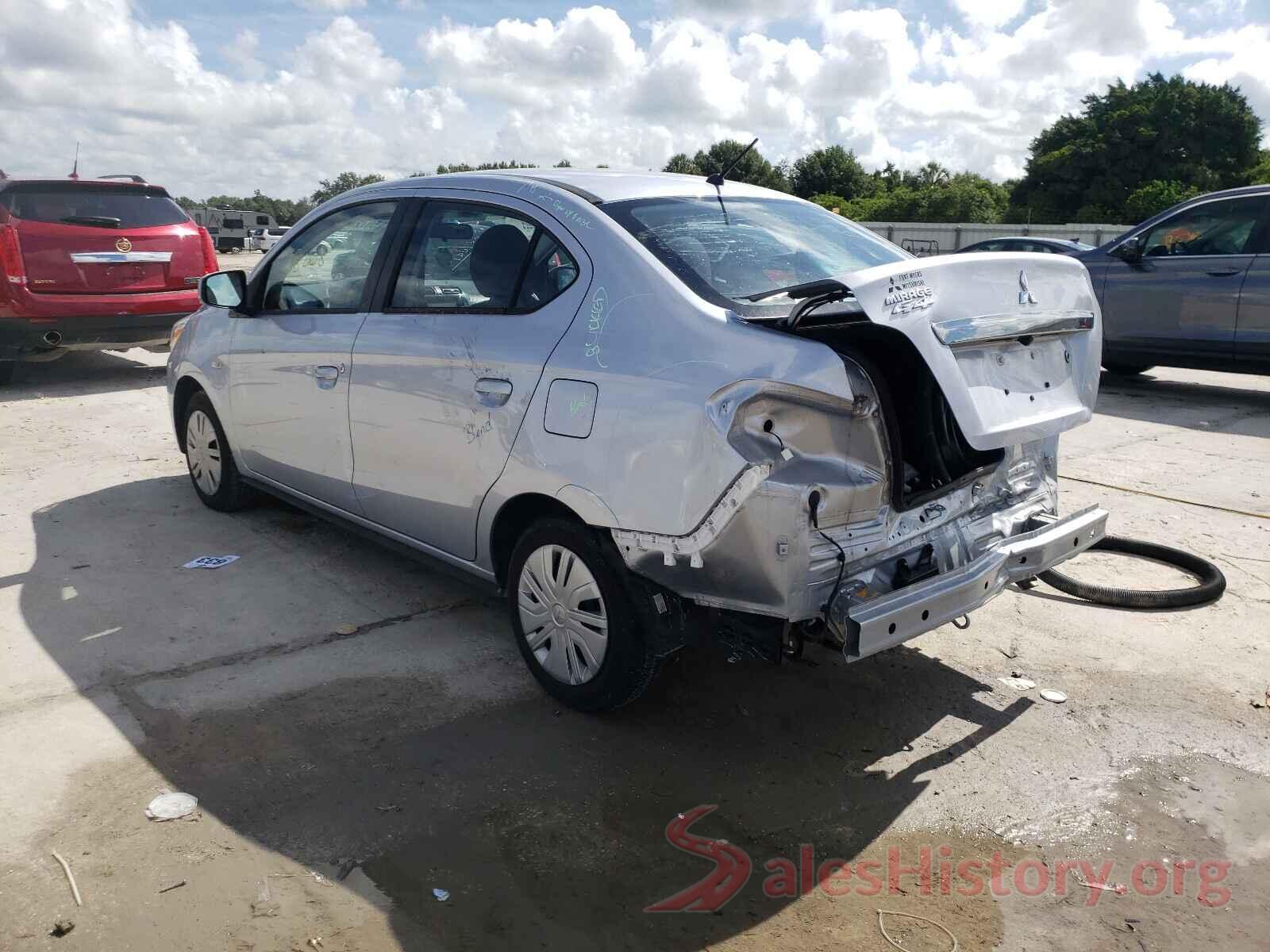 ML32F3FJXLHF02650 2020 MITSUBISHI MIRAGE