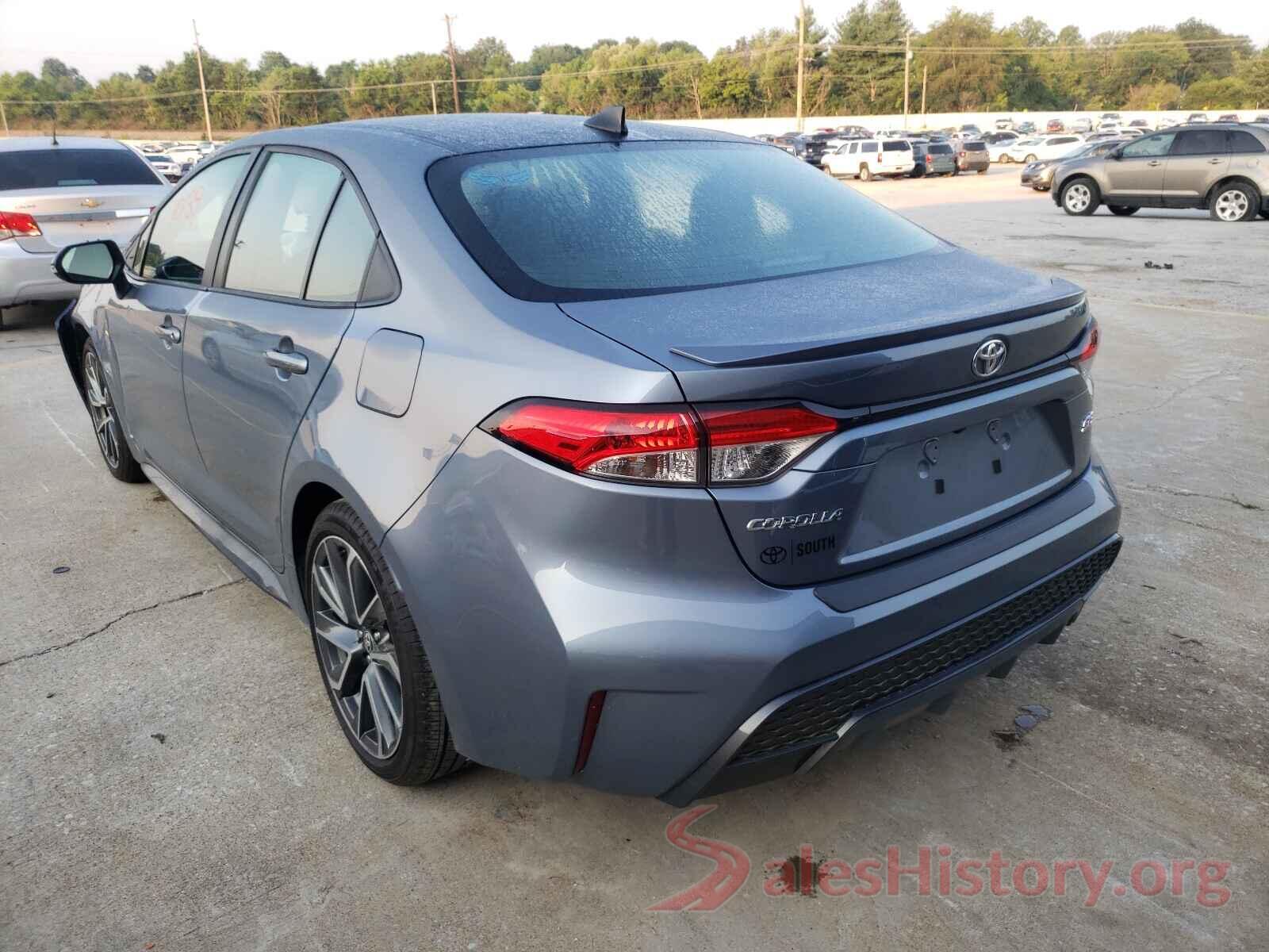 5YFS4MCEXMP072346 2021 TOYOTA COROLLA