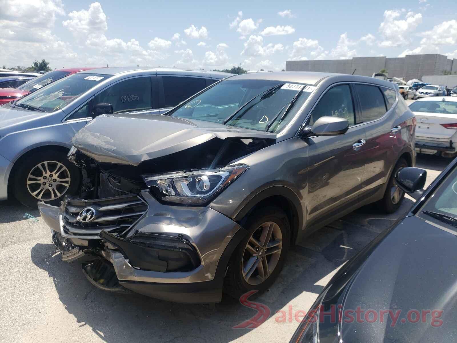 5NMZT3LB3JH080943 2018 HYUNDAI SANTA FE