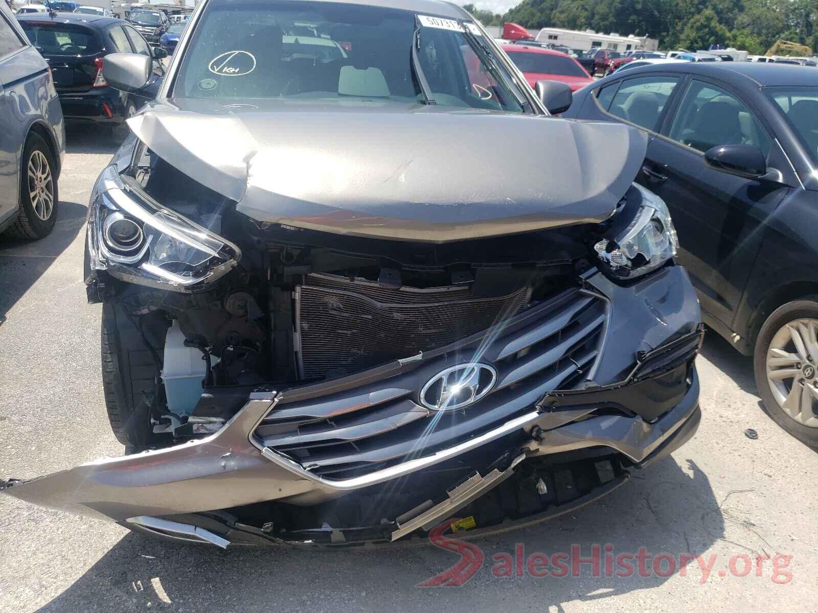 5NMZT3LB3JH080943 2018 HYUNDAI SANTA FE