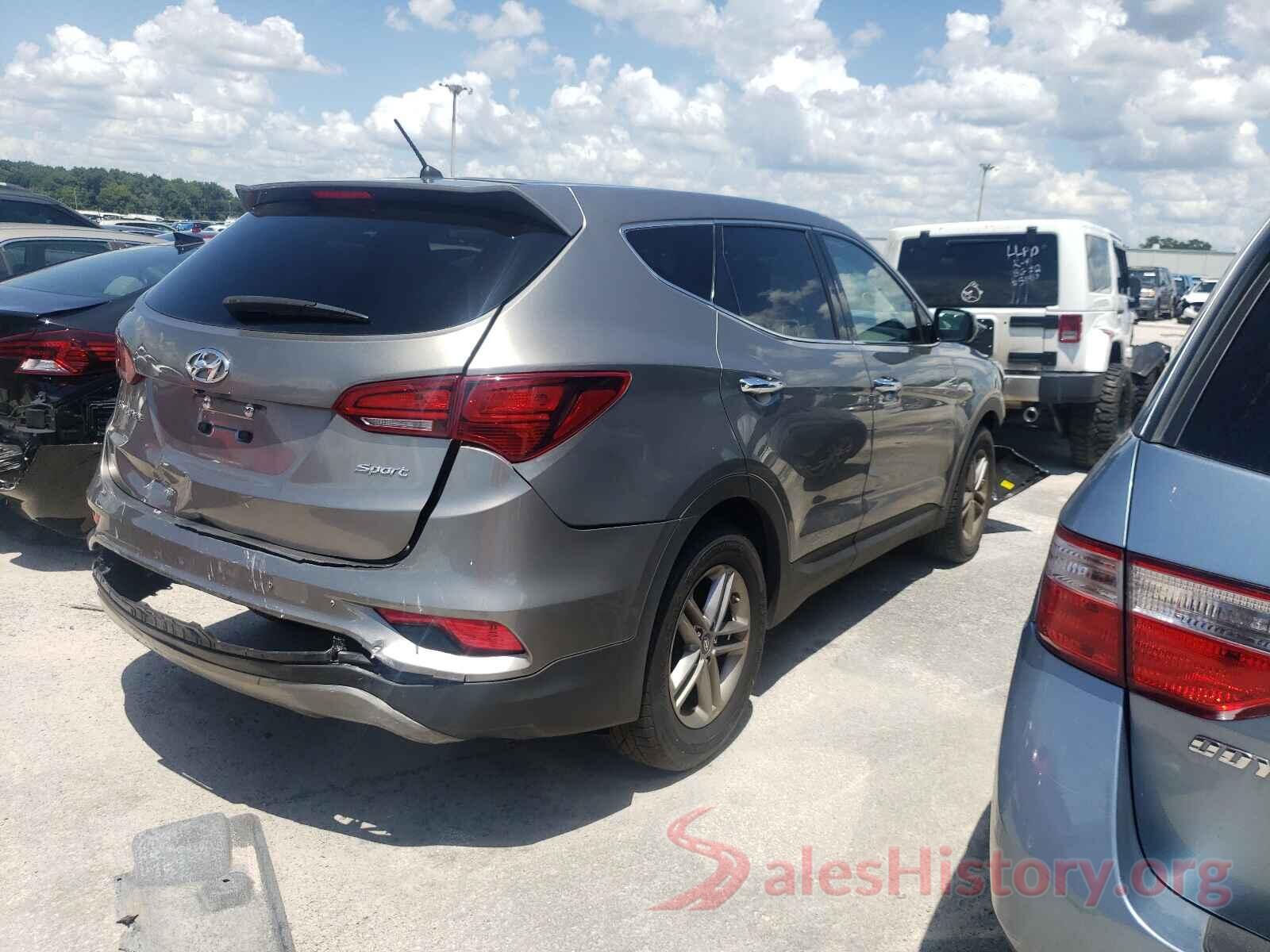 5NMZT3LB3JH080943 2018 HYUNDAI SANTA FE