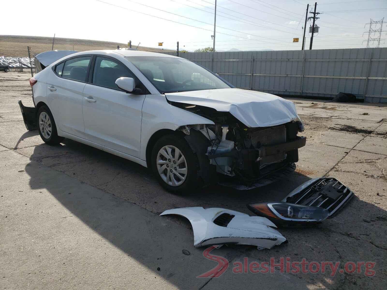 5NPD74LF5HH101232 2017 HYUNDAI ELANTRA