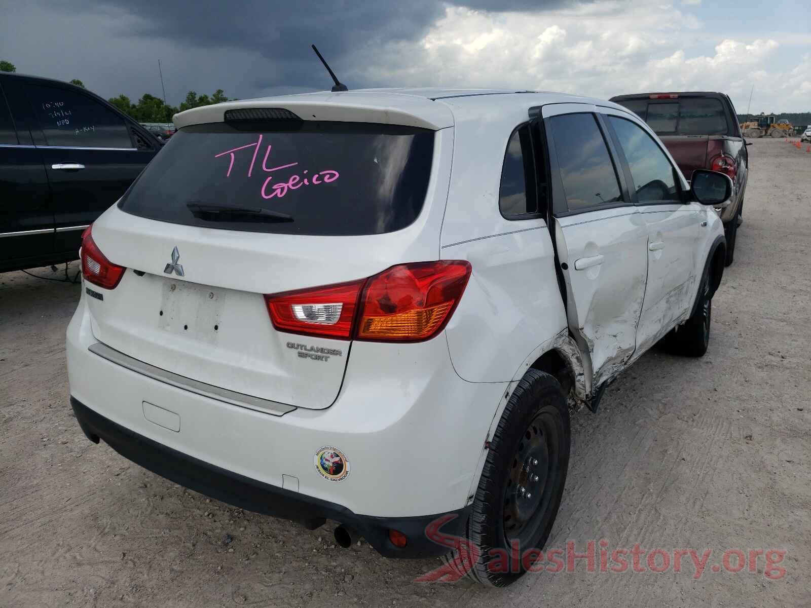 JA4AP3AUXGZ031498 2016 MITSUBISHI OUTLANDER