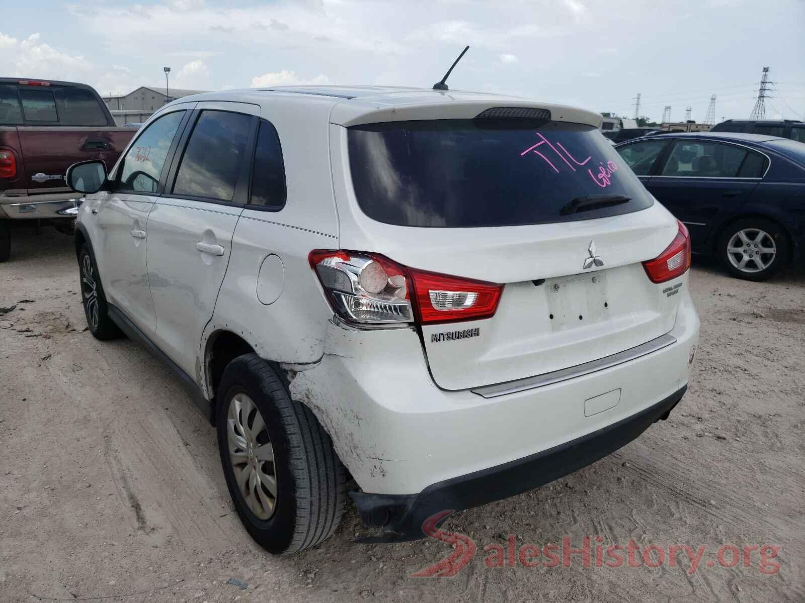 JA4AP3AUXGZ031498 2016 MITSUBISHI OUTLANDER