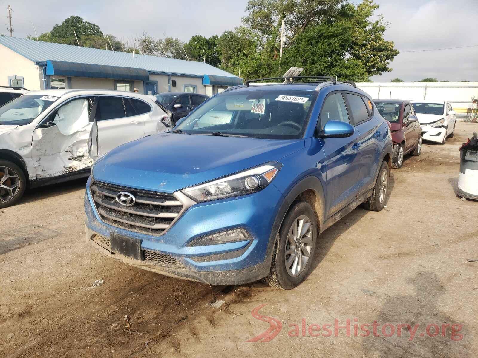 KM8J33A44GU188163 2016 HYUNDAI TUCSON